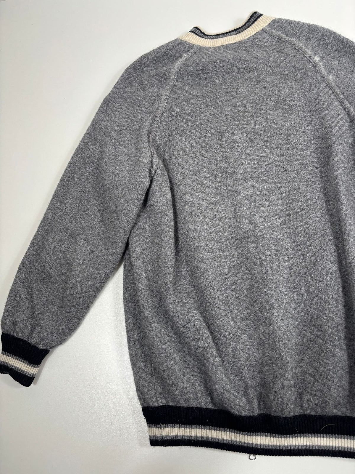 Bomber réversible Rindi vison et laine – Parfait état – Taille 38-13