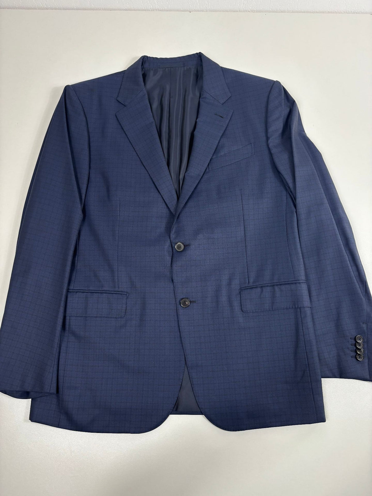 Costume Ermenegildo Zegna 15milmil15 laine bleu marine – Veste 54 / Pantalon 46-3