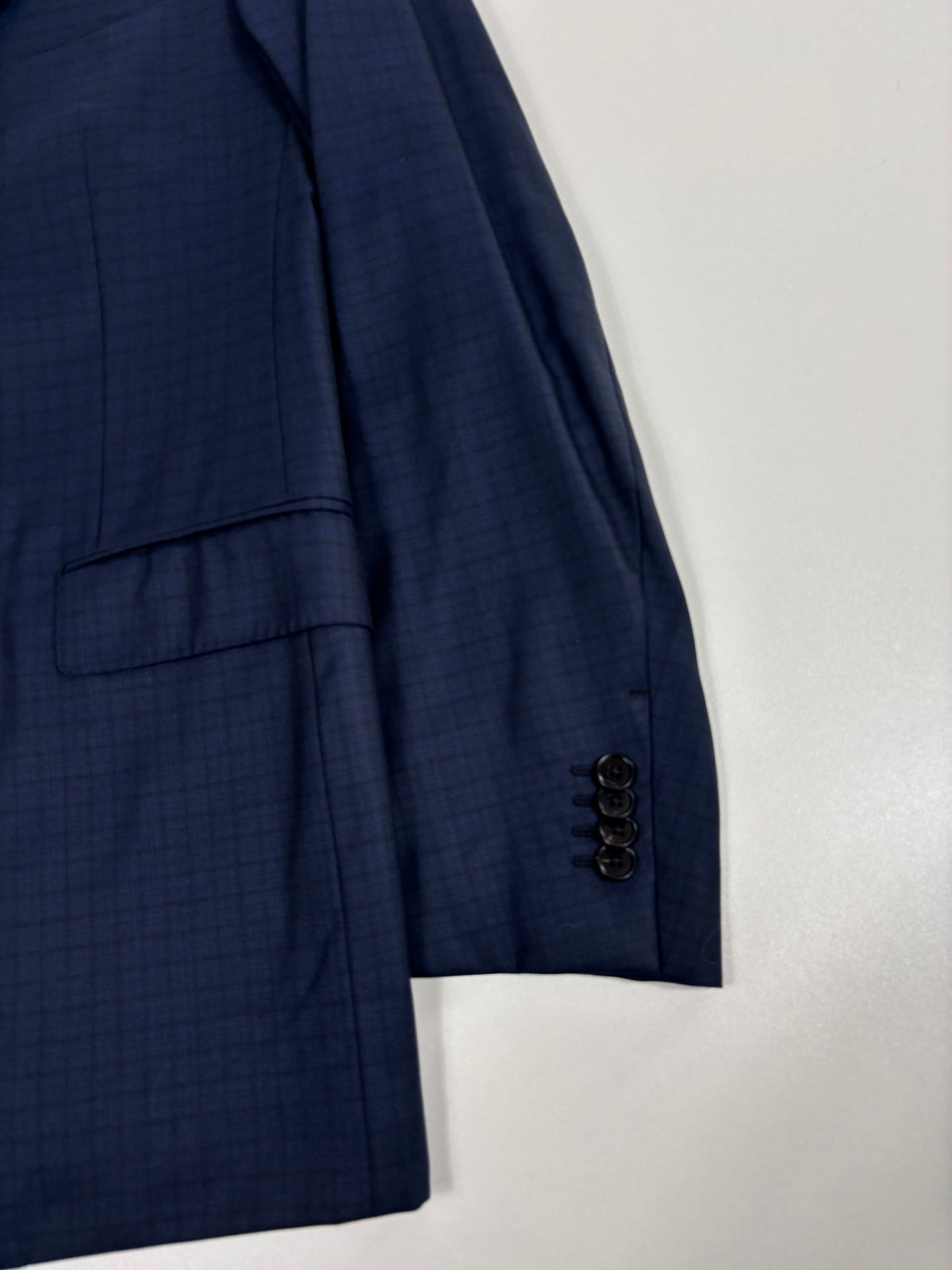 Costume Ermenegildo Zegna 15milmil15 laine bleu marine – Veste 54 / Pantalon 46-4