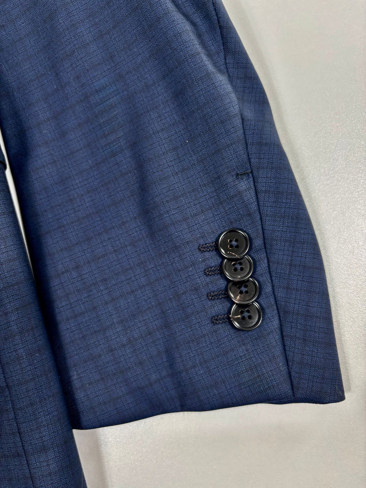Costume Ermenegildo Zegna 15milmil15 laine bleu marine – Veste 54 / Pantalon 46-5