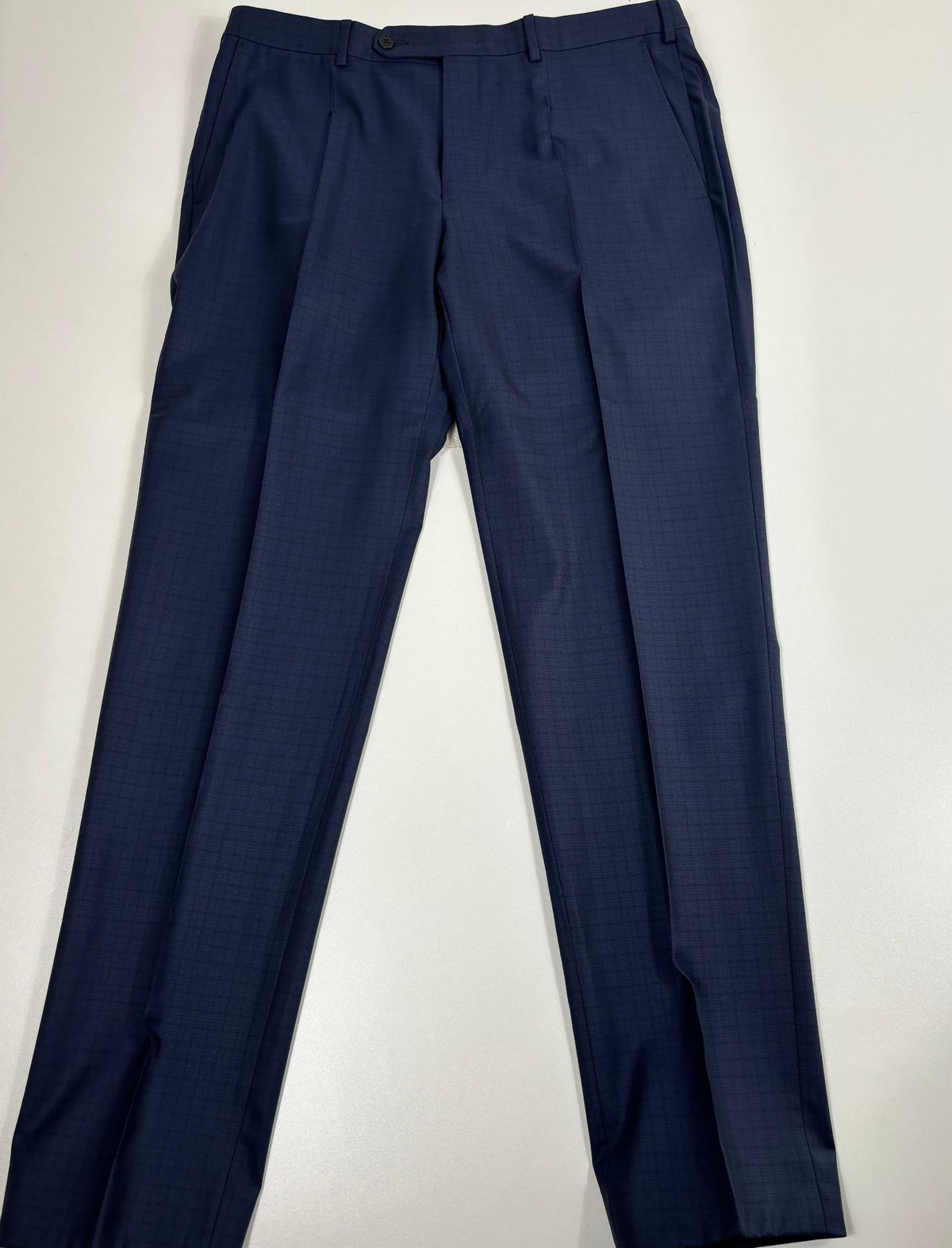 Costume Ermenegildo Zegna 15milmil15 laine bleu marine – Veste 54 / Pantalon 46-10