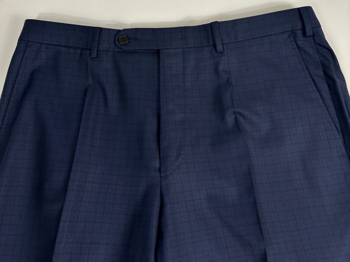 Costume Ermenegildo Zegna 15milmil15 laine bleu marine – Veste 54 / Pantalon 46-12