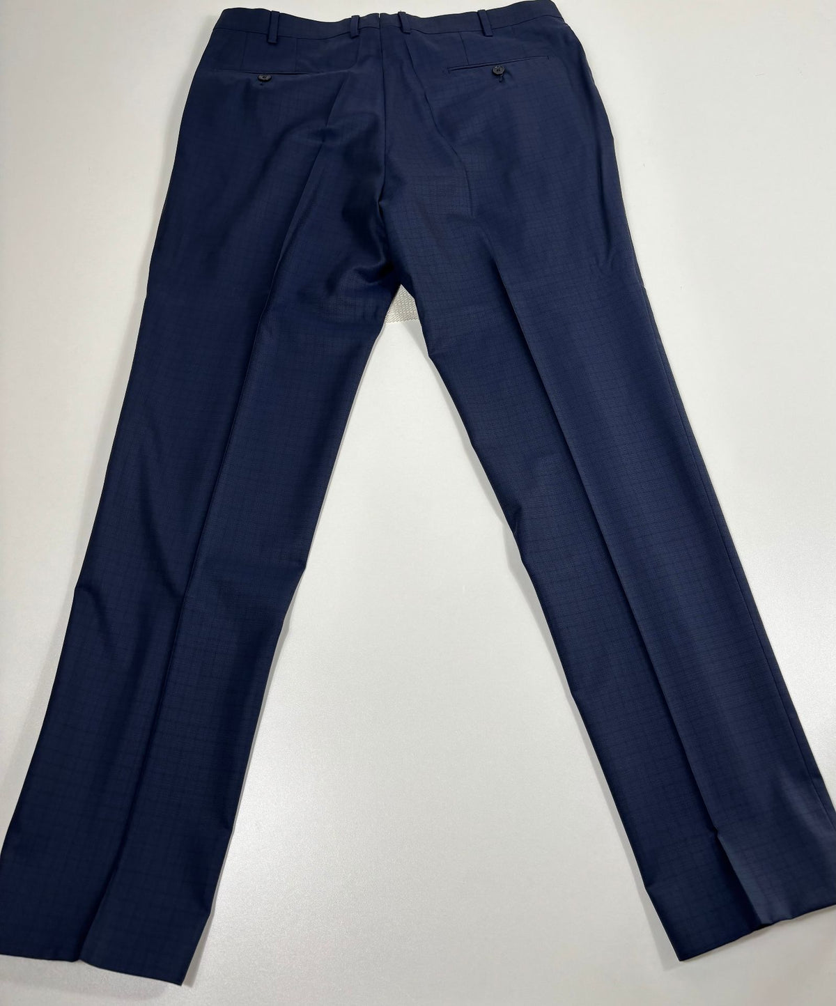 Costume Ermenegildo Zegna 15milmil15 laine bleu marine – Veste 54 / Pantalon 46-14