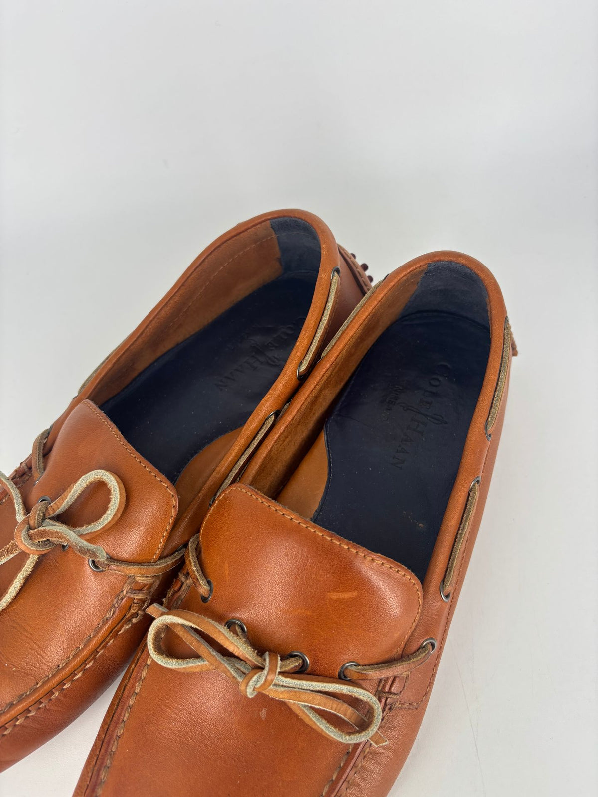 Mocassins Cole Haan driver cuir cognac – Pointure 44-5