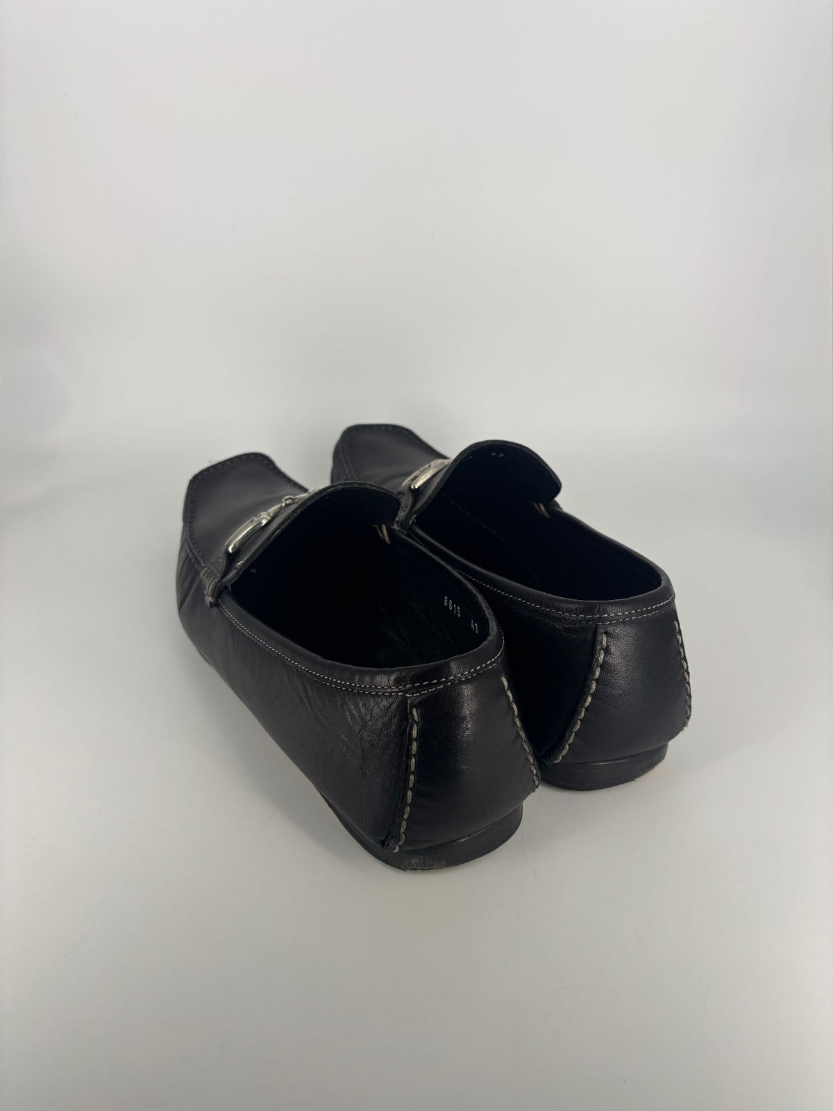 Mocassins Russell & Bromley cuir noir à mors – Pointure 43-7