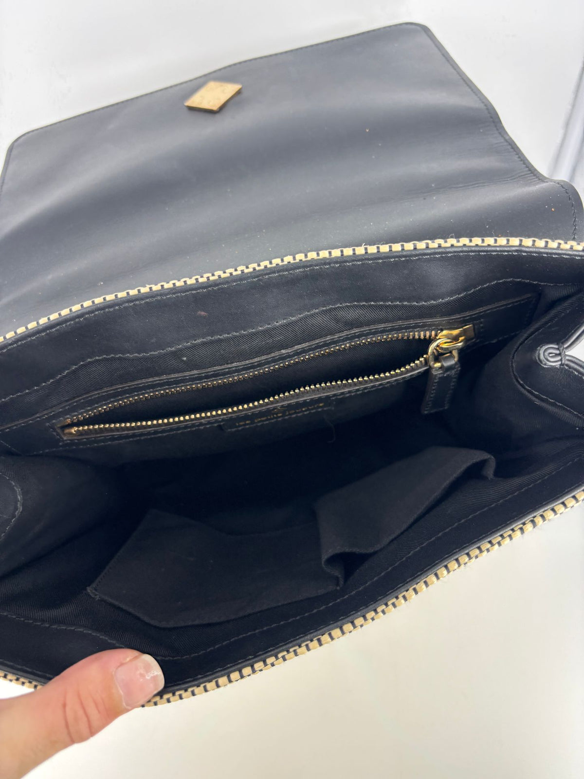 Sac Les Petits Joueurs Alex LOVE raffia et cuir noir-11