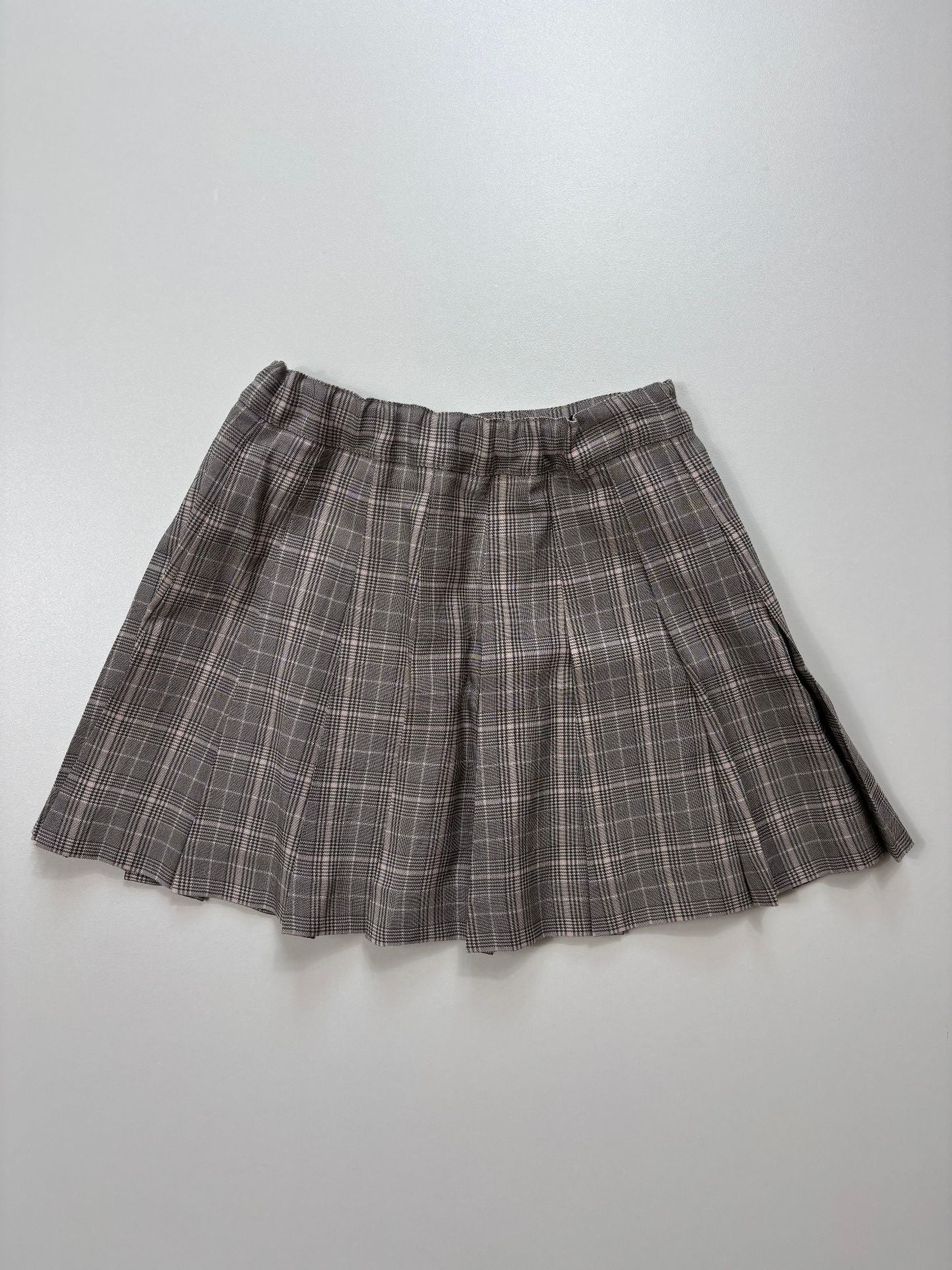 Ensemble Dior enfant veste + jupe plissée Prince de Galles gris – Taille 10 ans-15