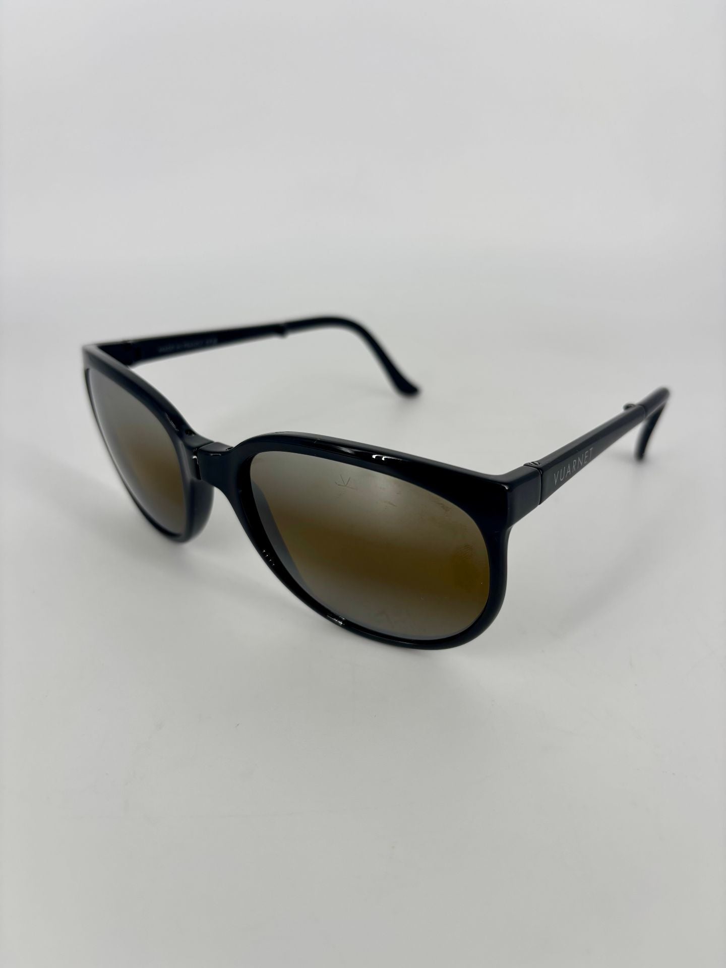 Lunettes Vuarnet pliables noires verres dégradés bruns – Made in France-3