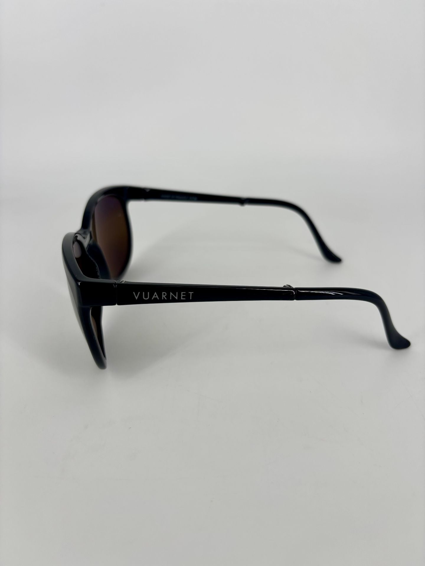 Lunettes Vuarnet pliables noires verres dégradés bruns – Made in France-4