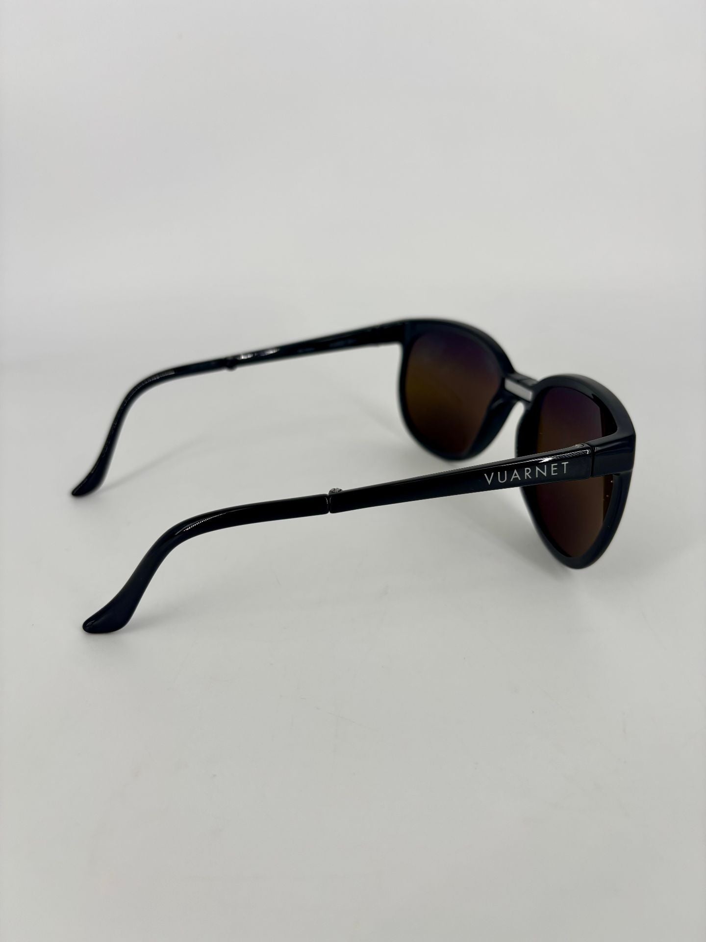 Lunettes Vuarnet pliables noires verres dégradés bruns – Made in France-6