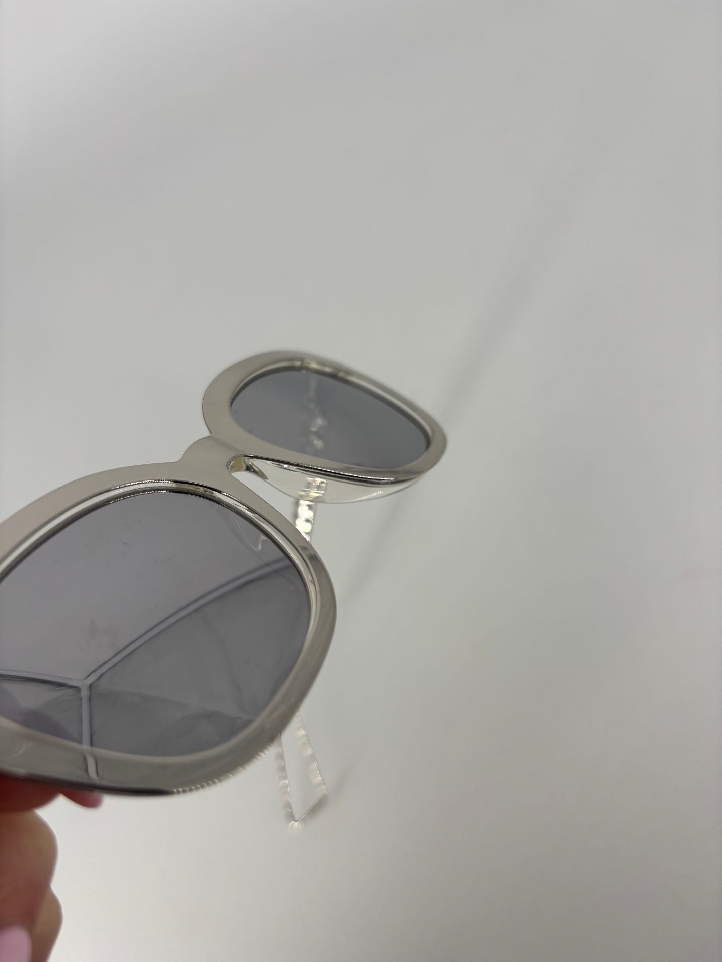 Lunettes de soleil Christian Dior Diorama7 palladium cristal transparent-7