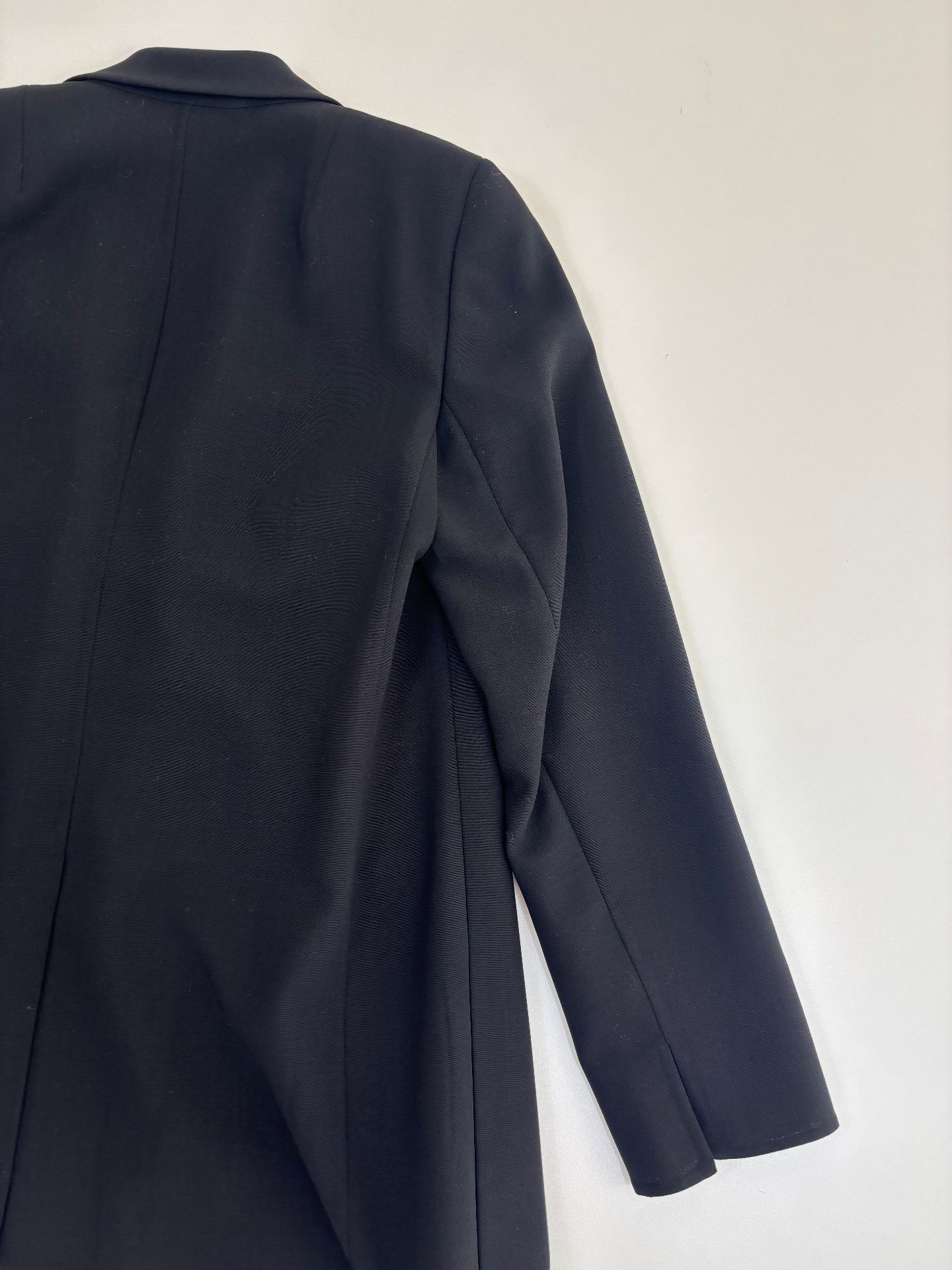 Blazer Akris Walker laine double-face stretch revers pointus coupe ajustée – T.42-7