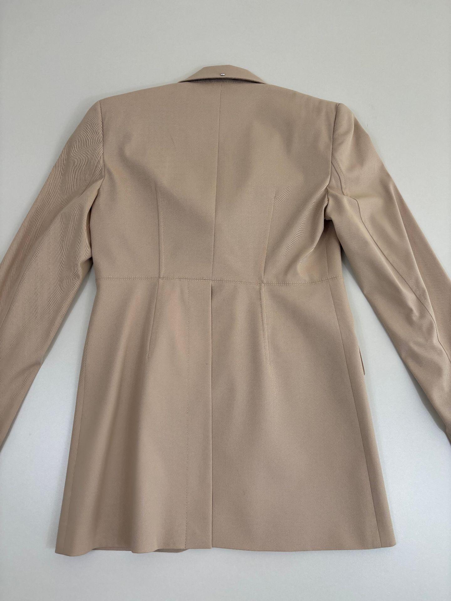 Blazer Sportmax Mela beige sable double boutonnage ornement diamant doré – T.42-7