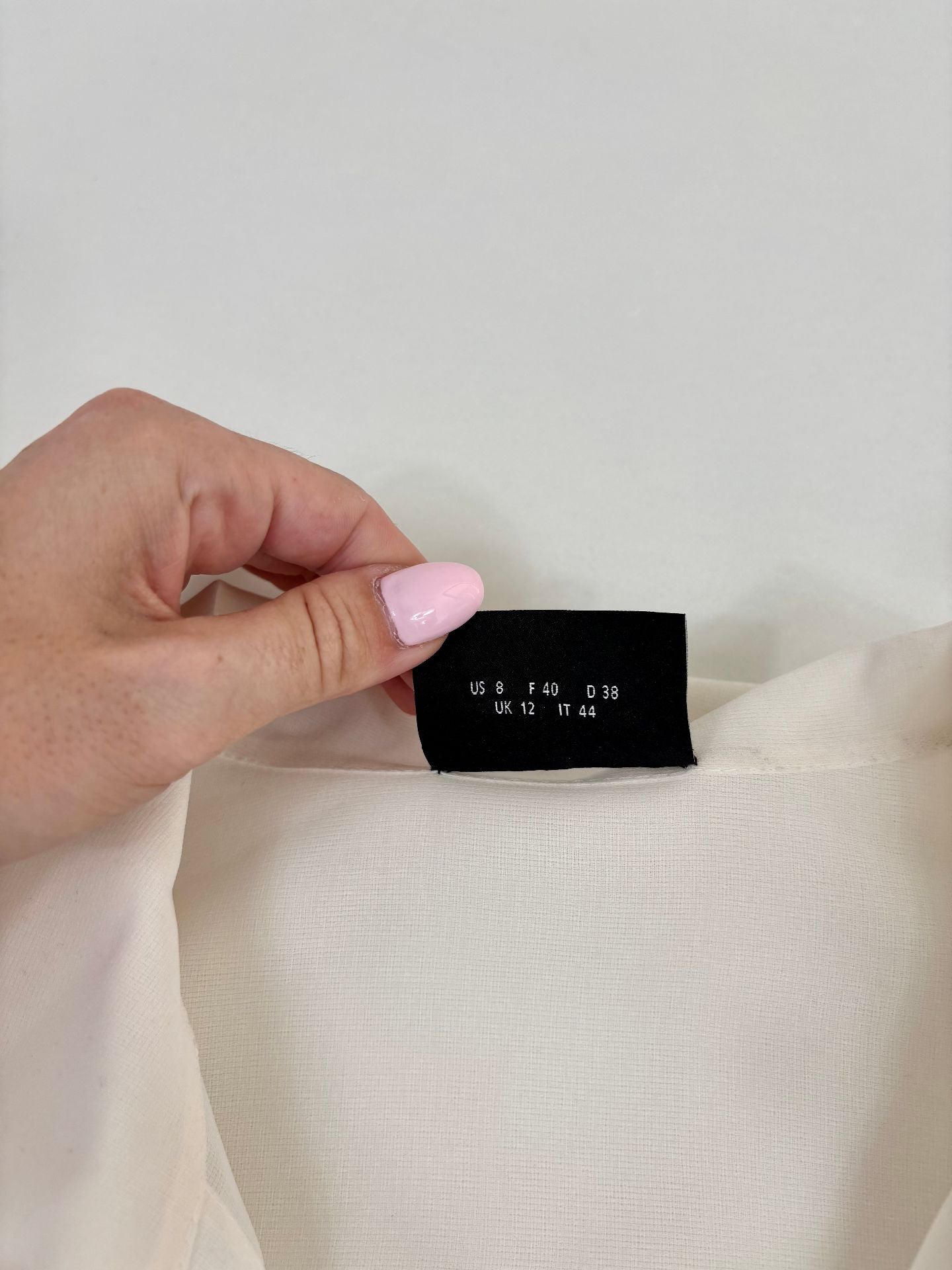 Veste Akris Philia en organza de soie blanc zippée – T.40-8
