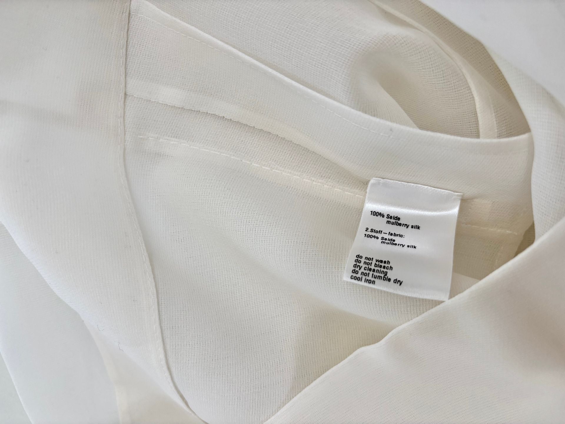 Veste Akris Philia en organza de soie blanc zippée – T.40-9