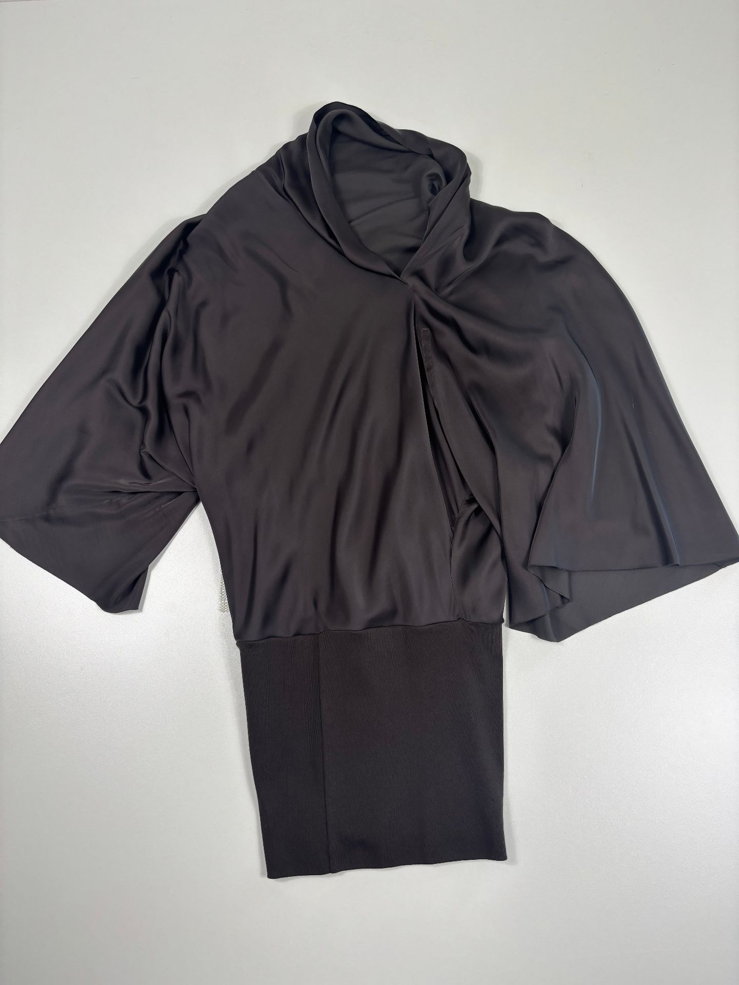 Blouse Rick Owens Cylinder en viscose noire – T.L-2