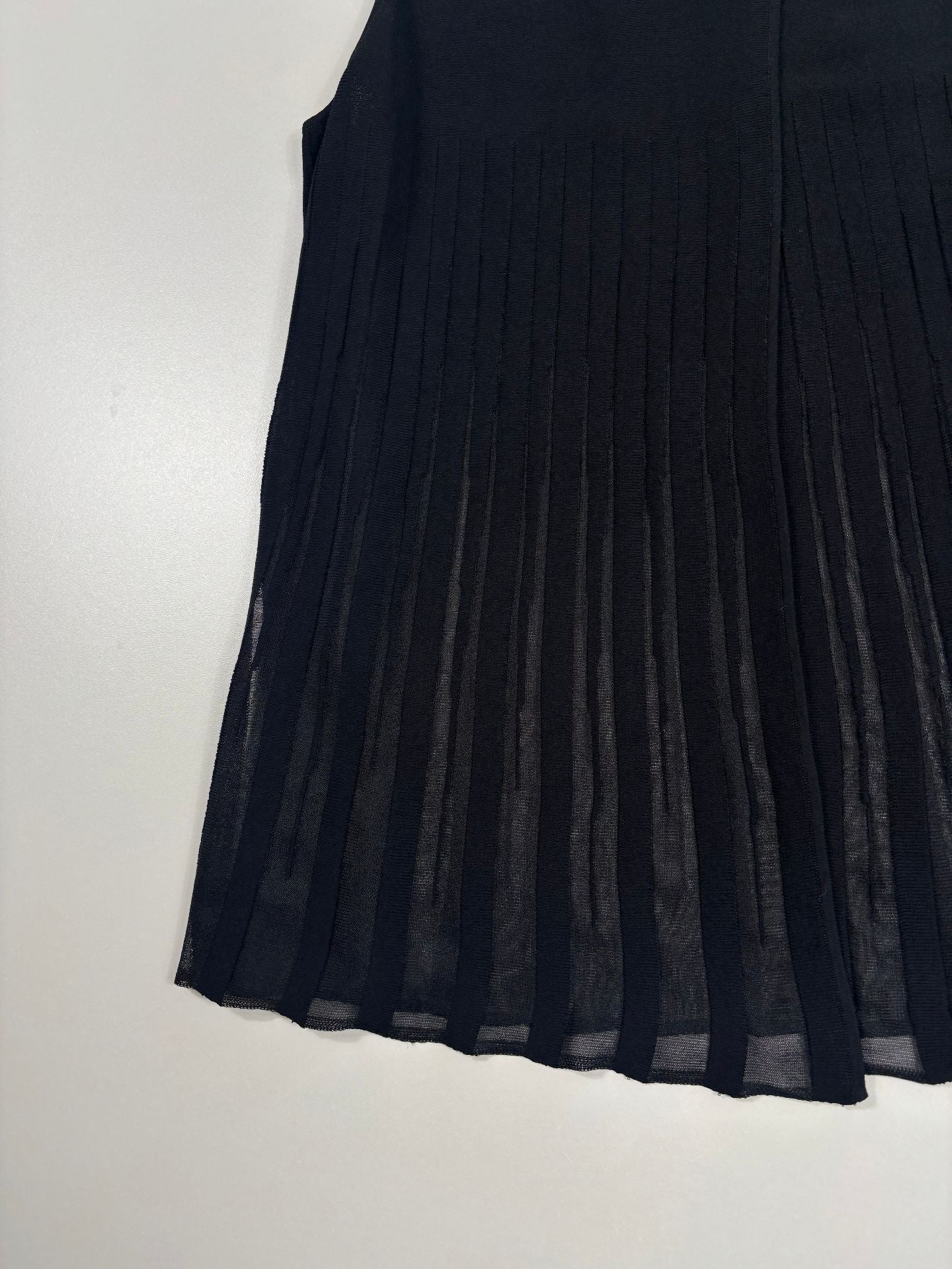 Top Claudie Pierlot plissé noir – T.38-4