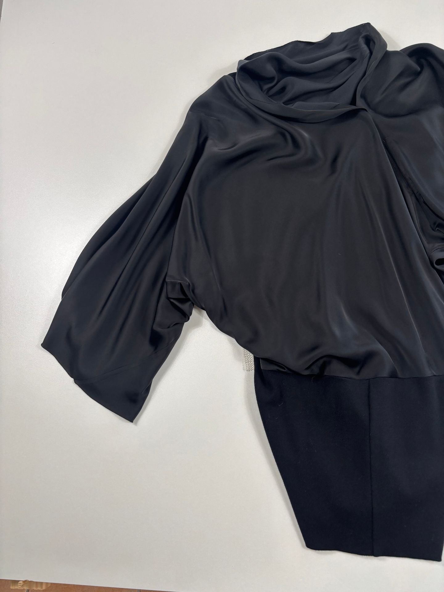 Blouse Rick Owens Cylinder en viscose noire – T.L-3