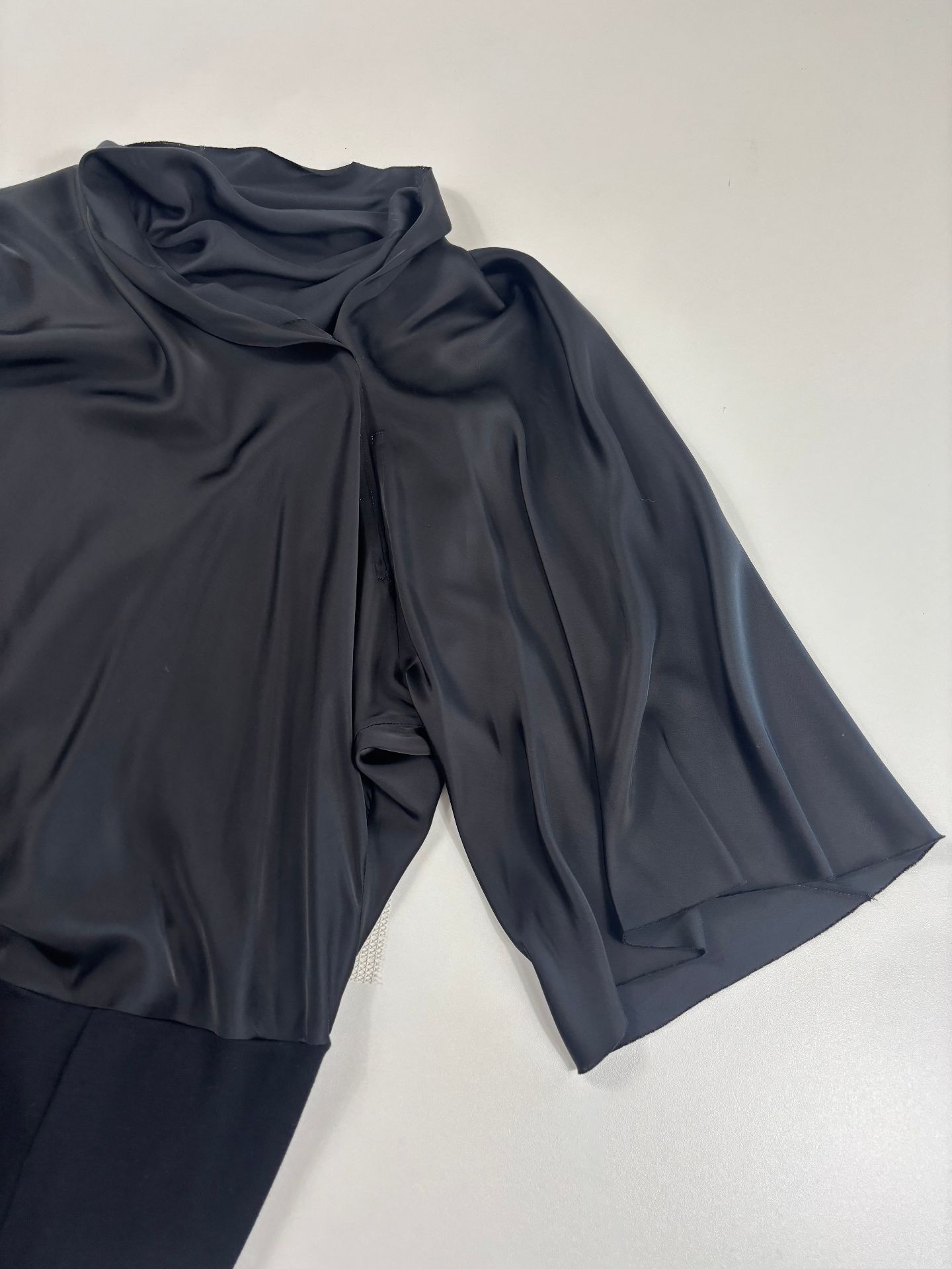 Blouse Rick Owens Cylinder en viscose noire – T.L-4