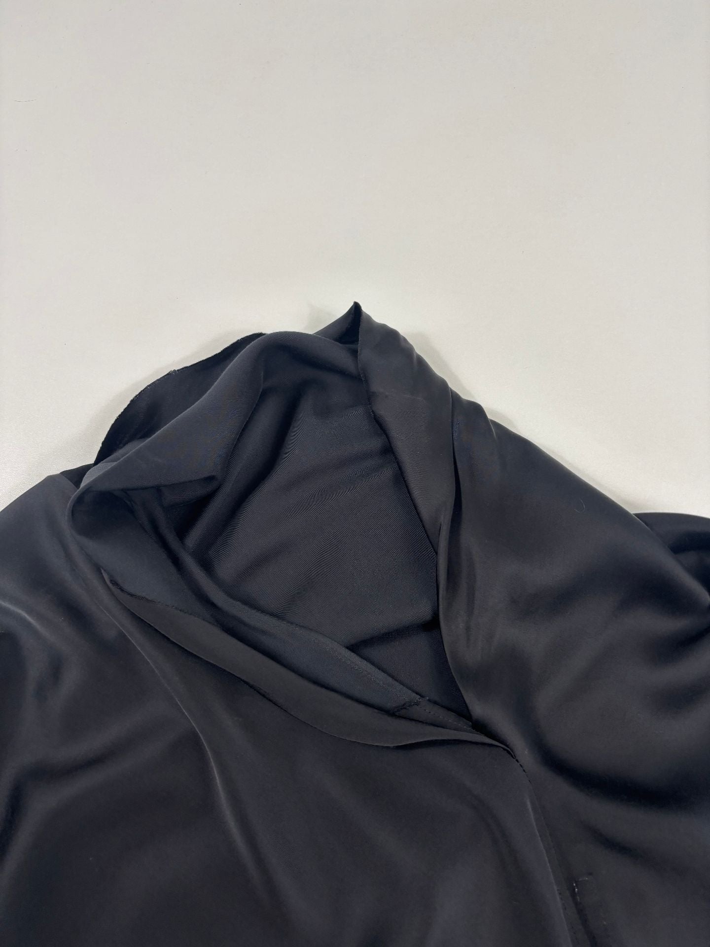 Blouse Rick Owens Cylinder en viscose noire – T.L-5