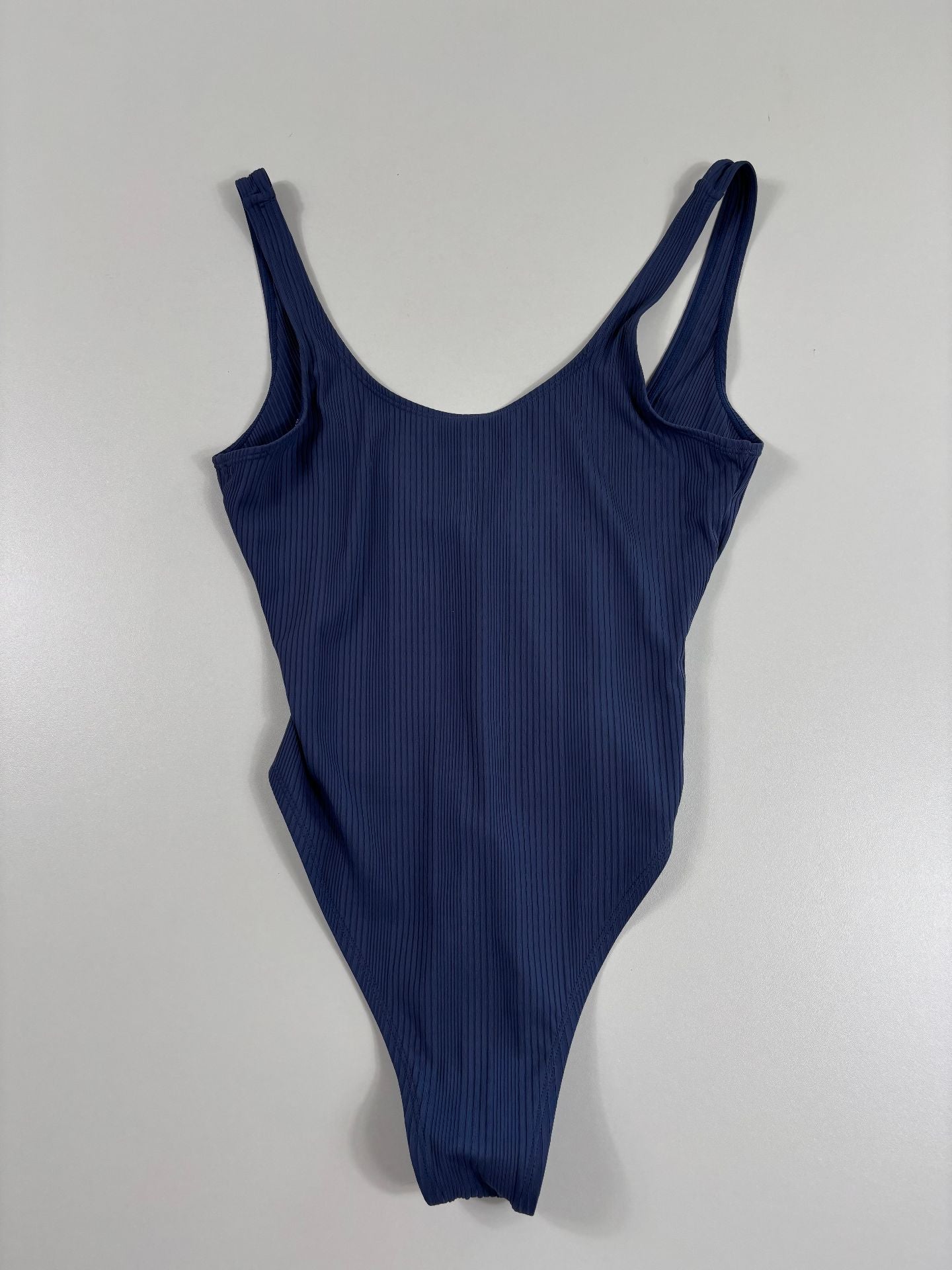 Maillot une pièce Salty Crew Seafarer côtelé indigo – T.L-5