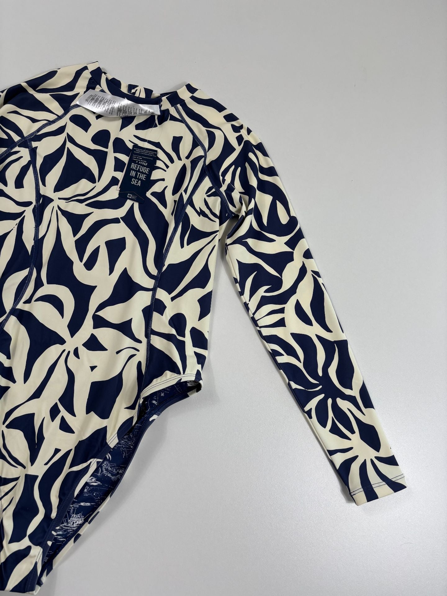 Maillot une pièce manches longues Salty Crew Surf Suit indigo – T.L-2