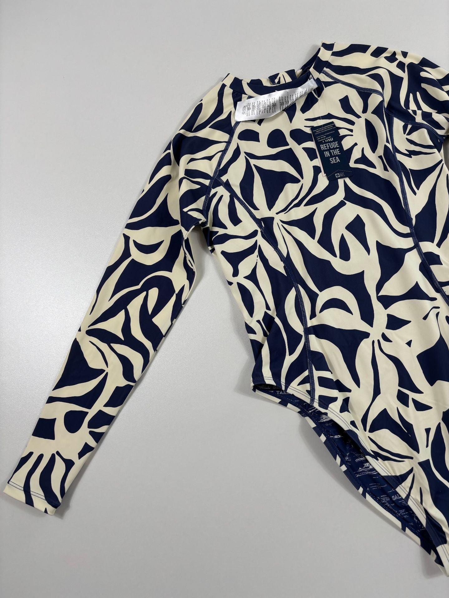 Maillot une pièce manches longues Salty Crew Surf Suit indigo – T.L-3
