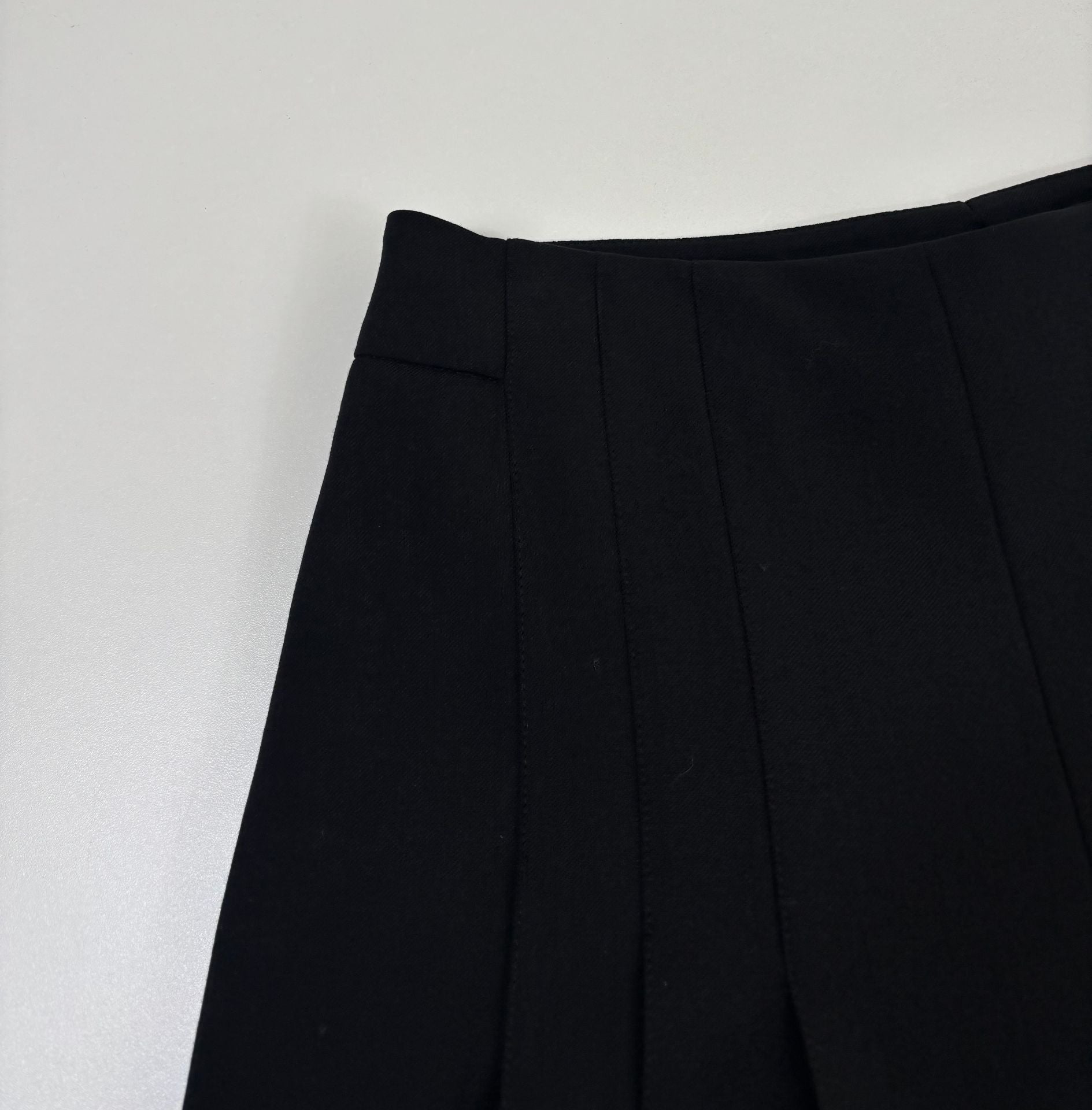 Pantalon Akris Fiorello Palazzo en laine stretch – T.38-4