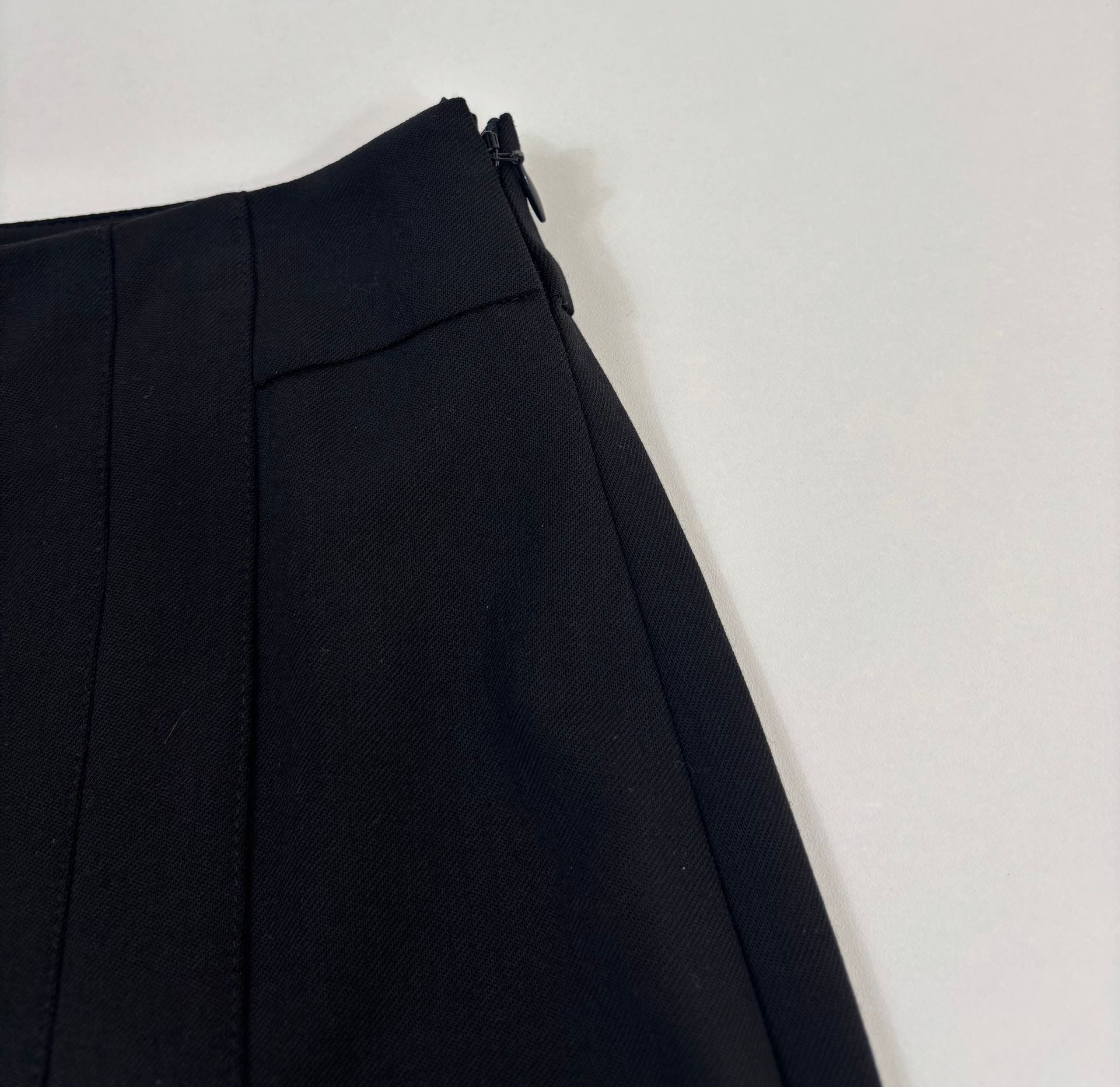 Pantalon Akris Fiorello Palazzo en laine stretch – T.38-5
