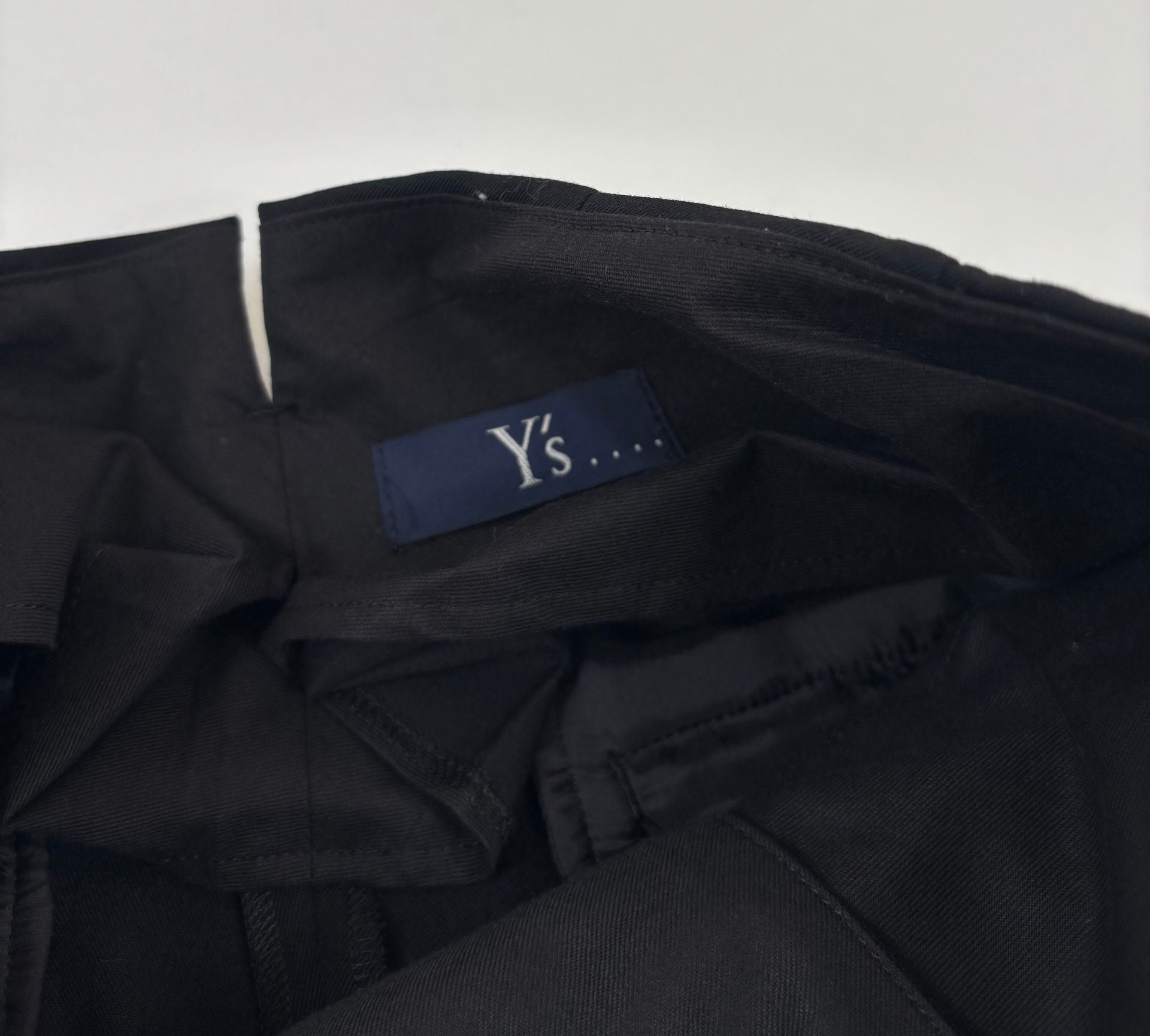 Pantalon Y's Yohji Yamamoto Born Product en coton twill – T.M-4