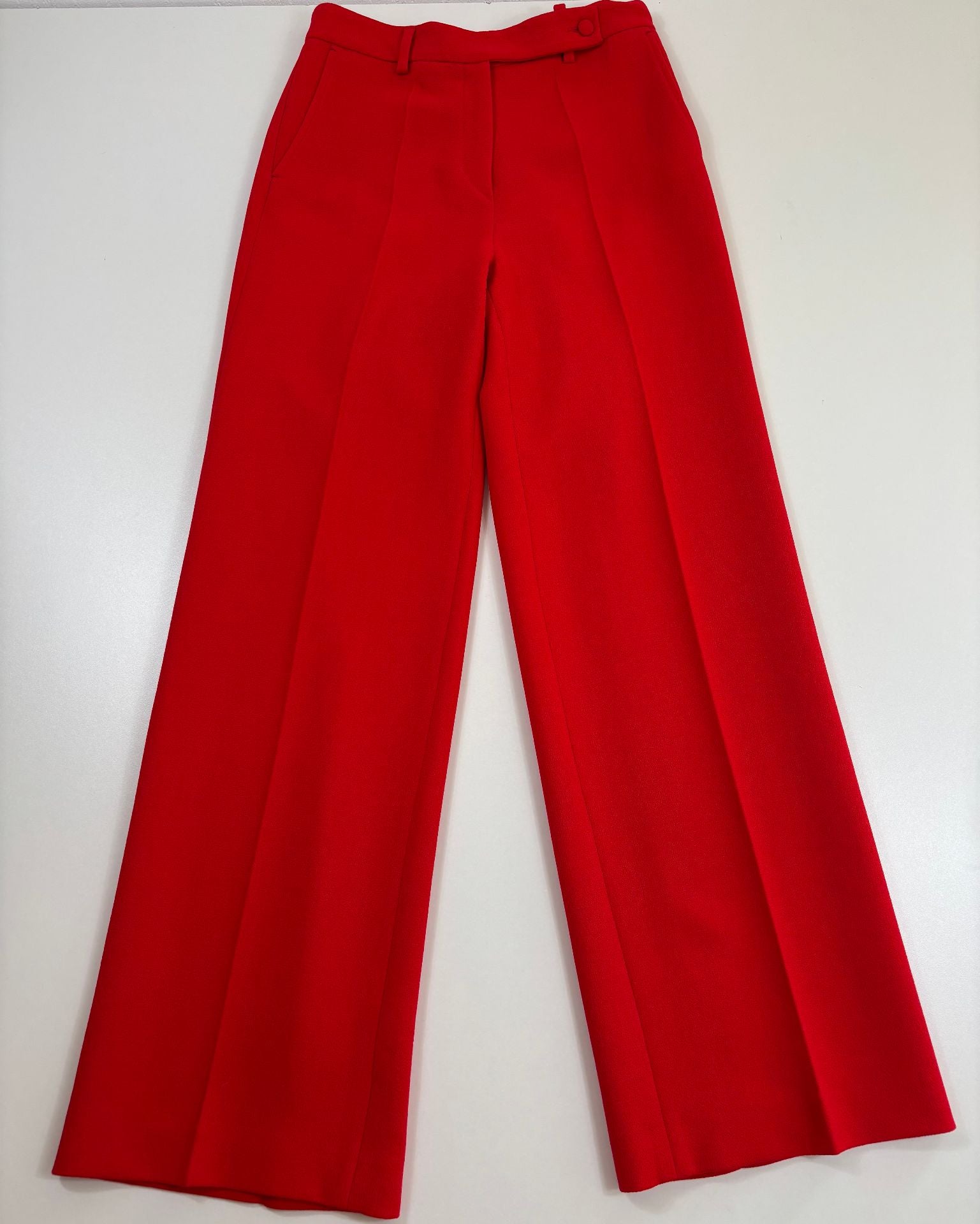 Pantalon Kiton rouge coupe large – T.42-2