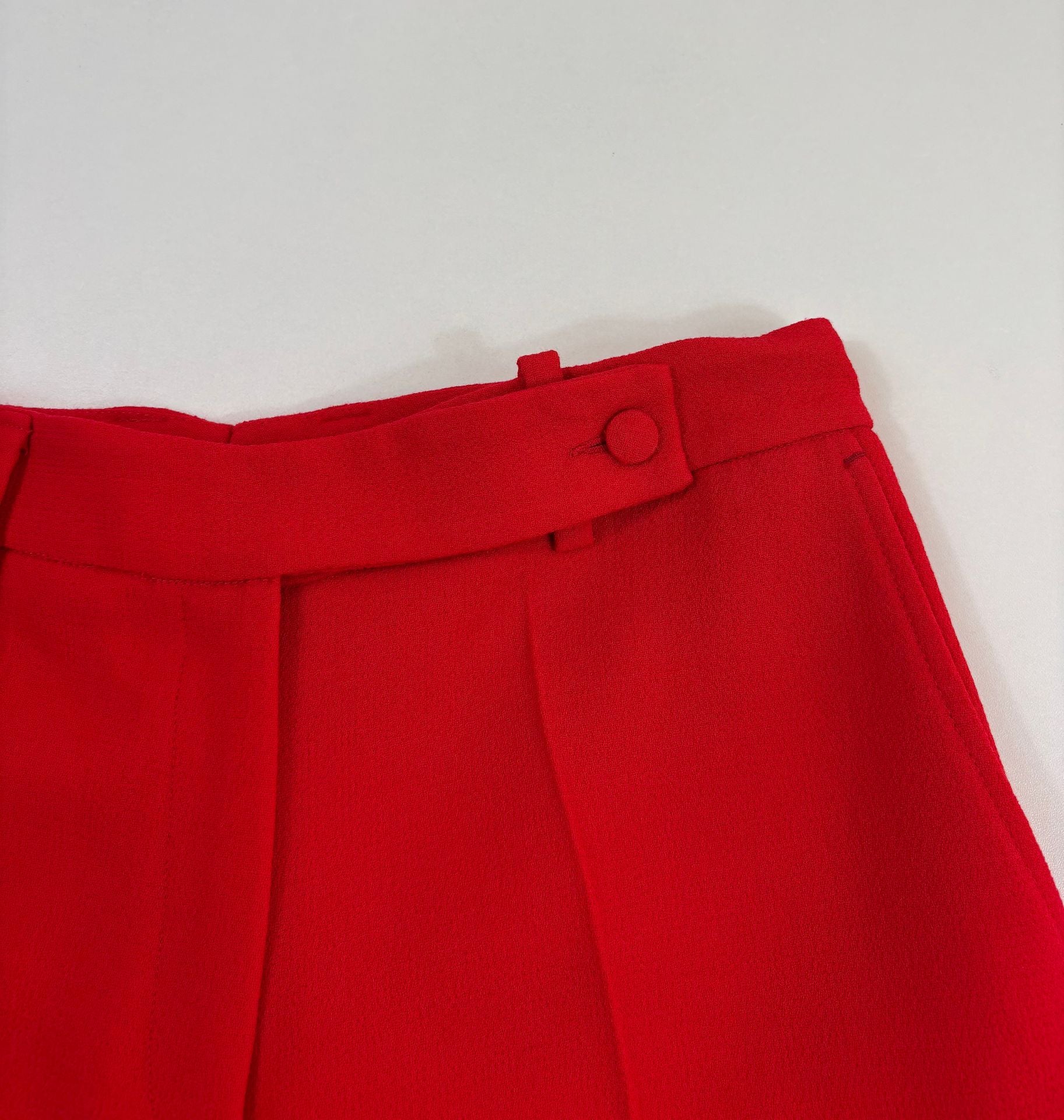 Pantalon Kiton rouge coupe large – T.42-4