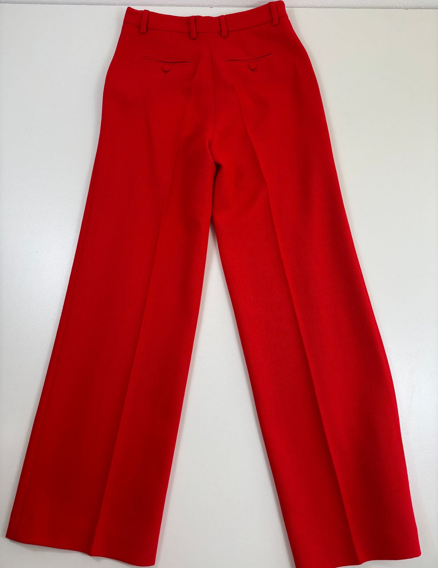 Pantalon Kiton rouge coupe large – T.42-7