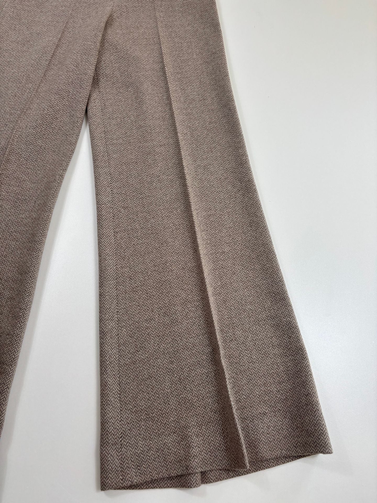 Pantalon Ralph Lauren Collection Purple Label Isaiah en laine pied-de-poule – T.38-3