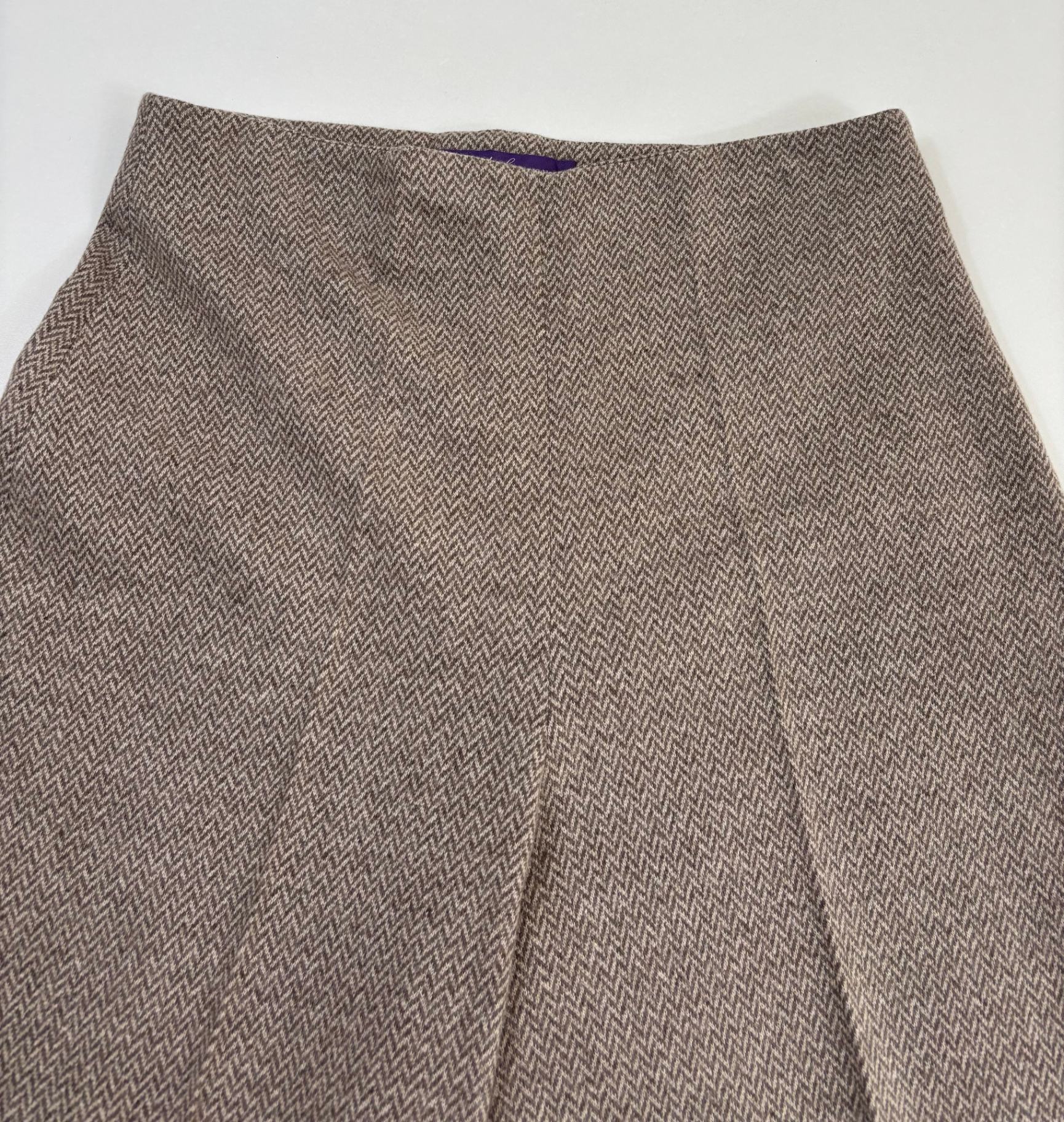 Pantalon Ralph Lauren Collection Purple Label Isaiah en laine pied-de-poule – T.38-5