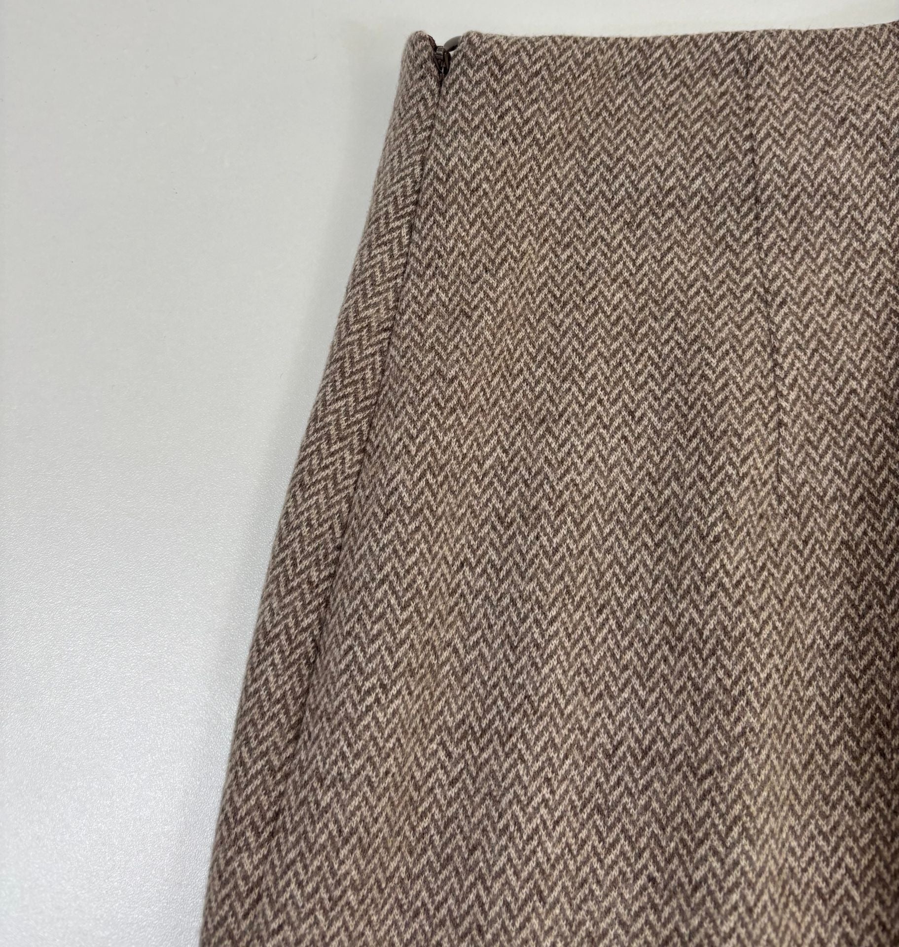 Pantalon Ralph Lauren Collection Purple Label Isaiah en laine pied-de-poule – T.38-9