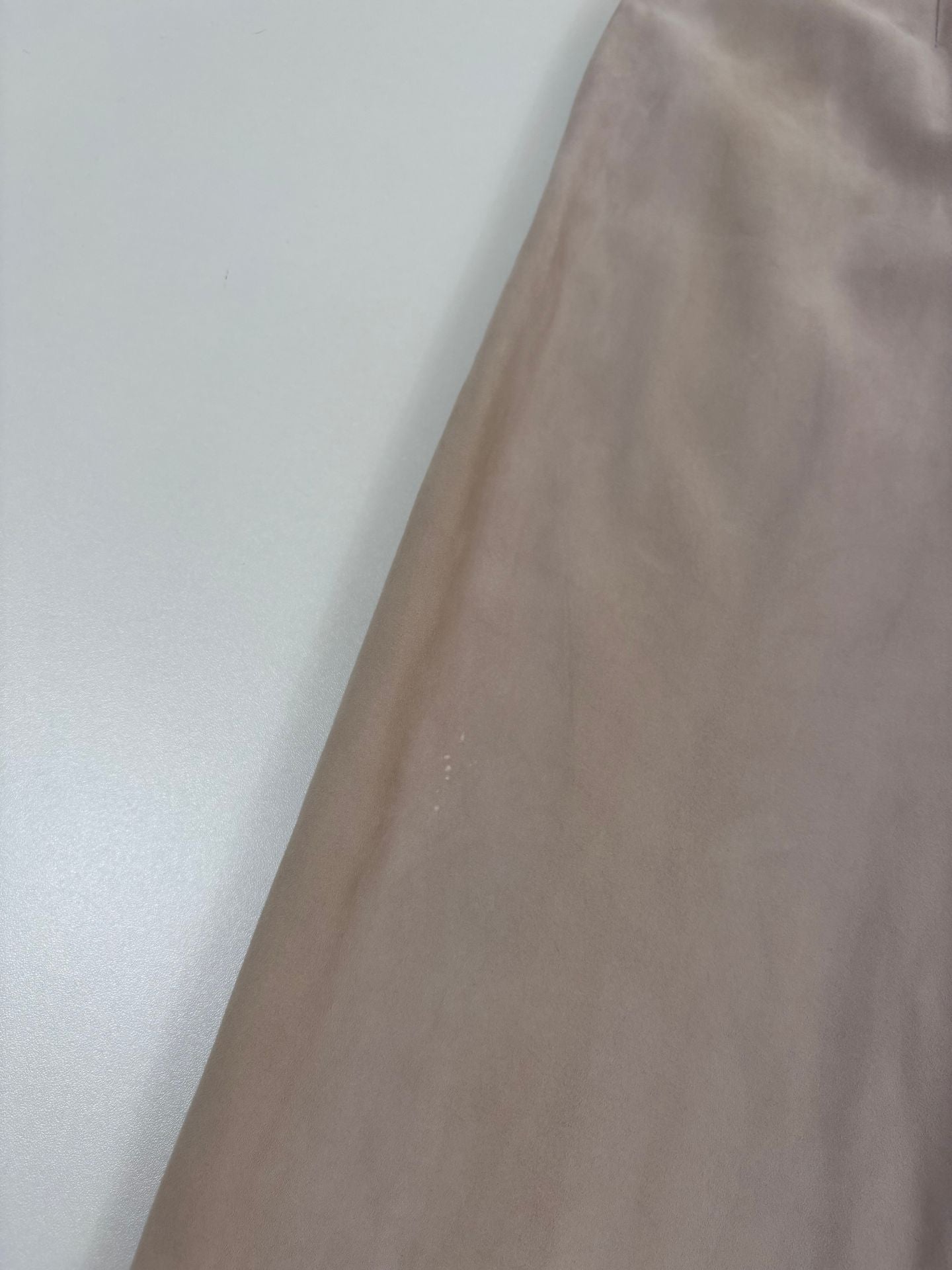 Pantalon Kiton en daim d'agneau beige – T.42-9