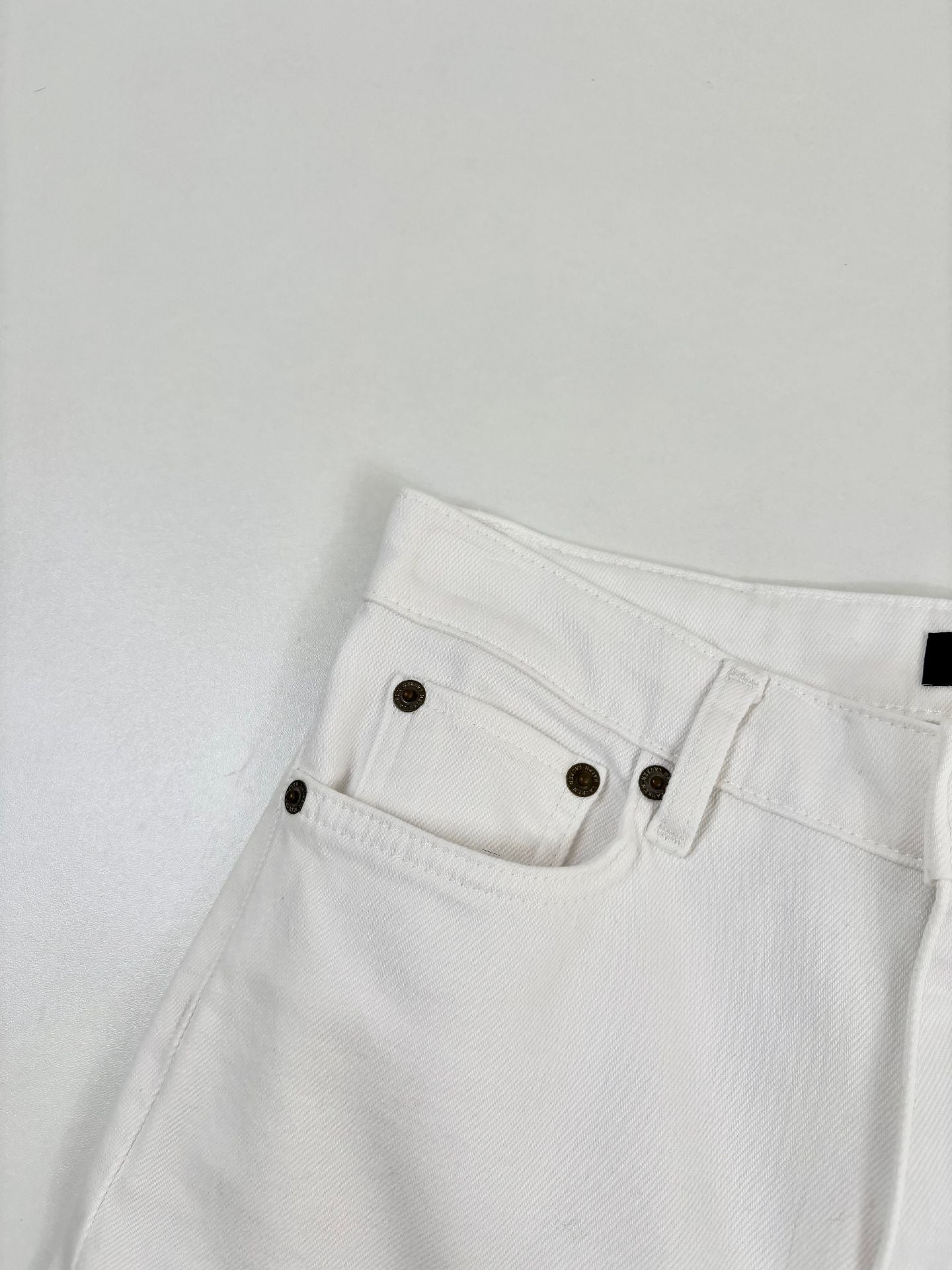 Jean Lauren Ralph Lauren High-Rise Straight blanc – T.36/38-4