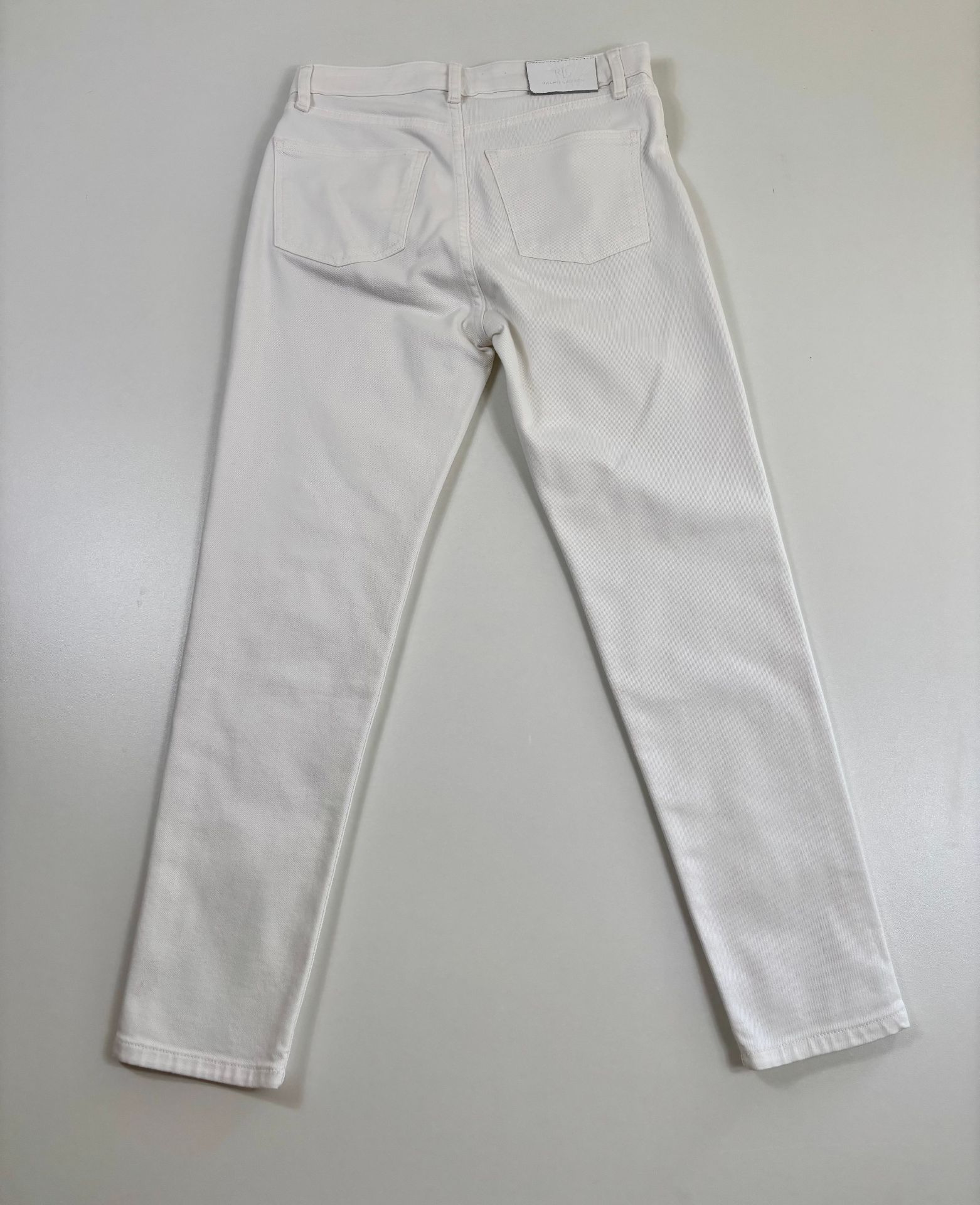 Jean Lauren Ralph Lauren High-Rise Straight blanc – T.36/38-7