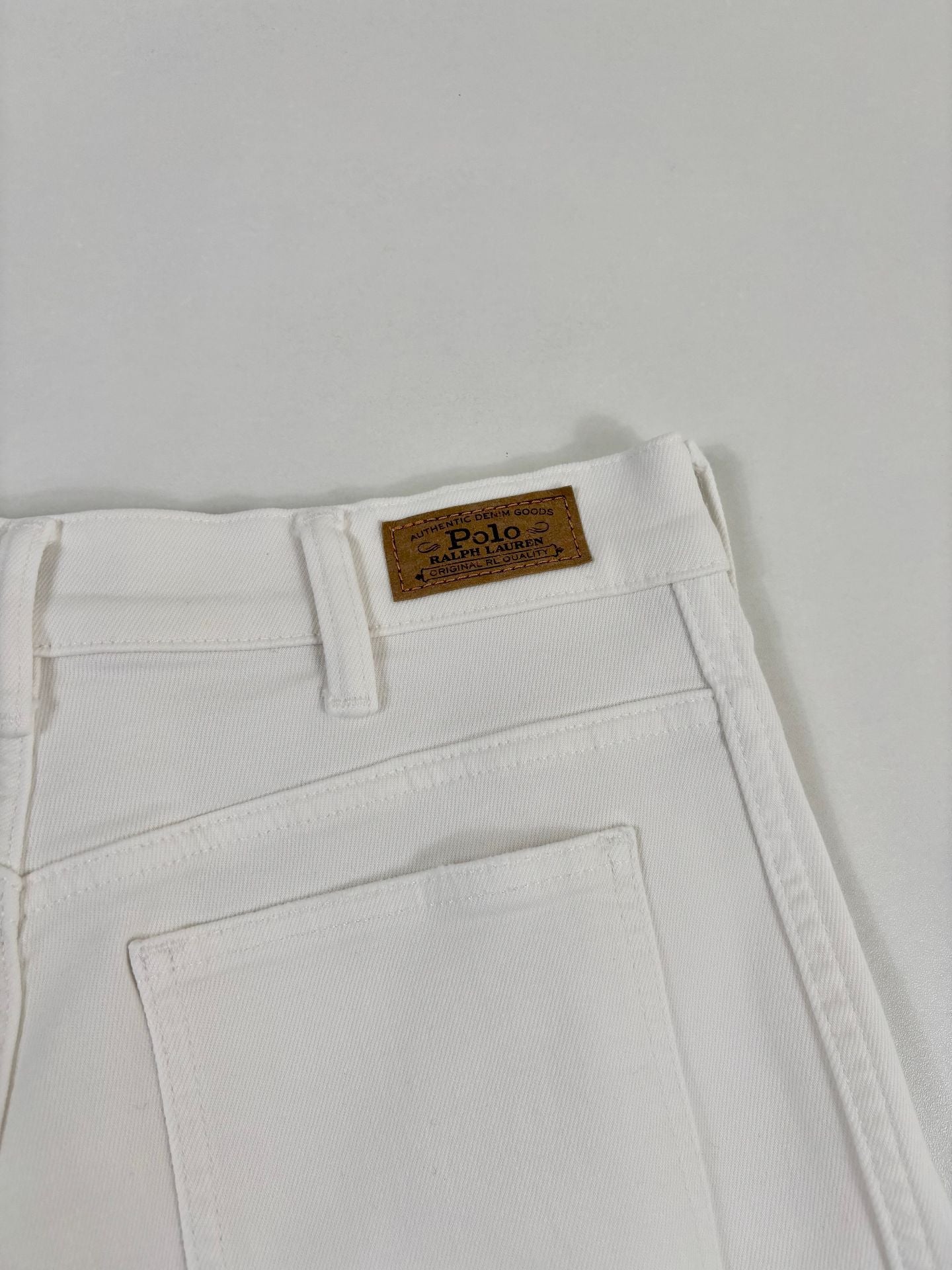Jean Polo Ralph Lauren Beaton blanc évasé – T.L-7