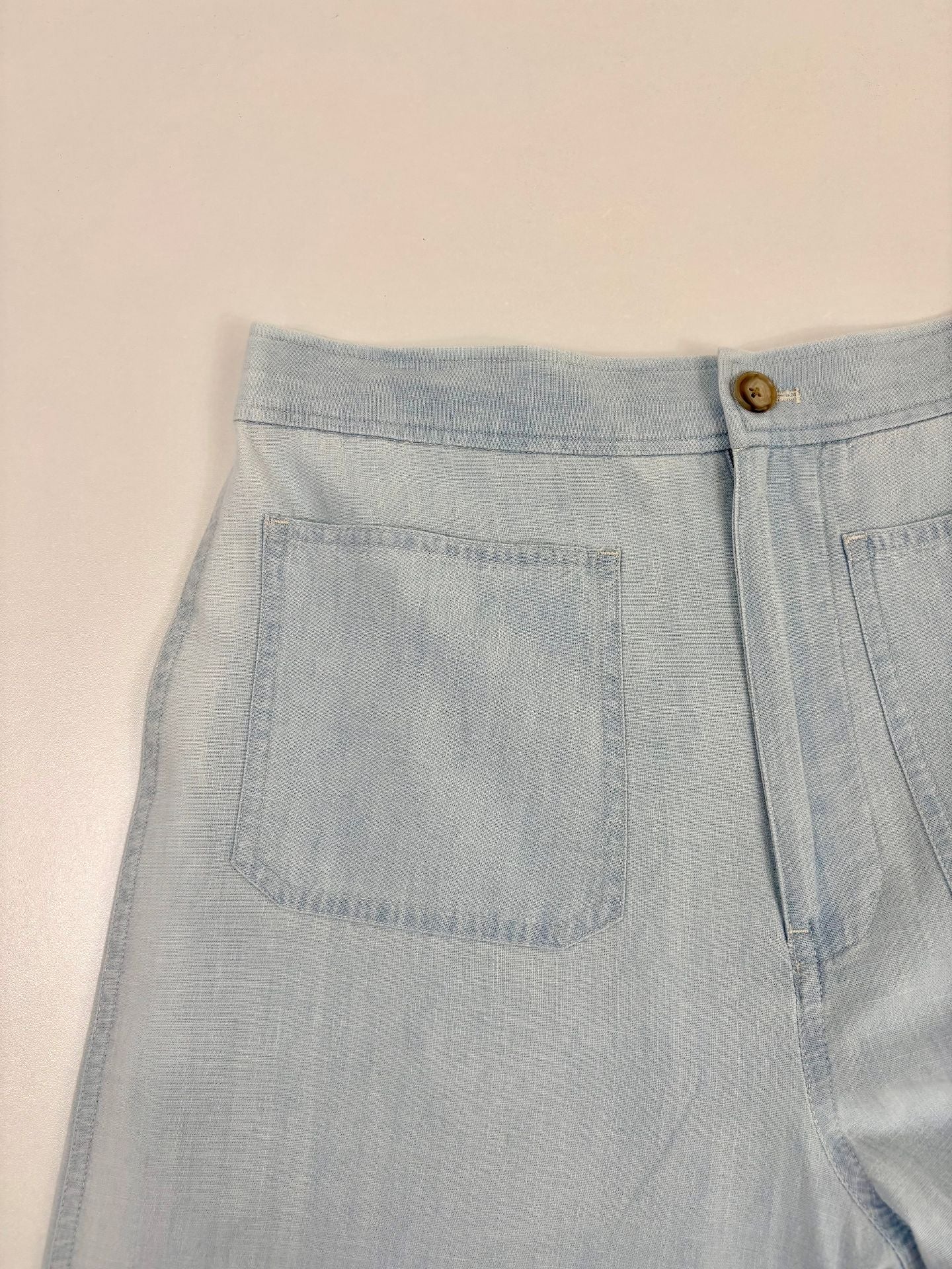 Pantalon Polo Ralph Lauren ample en coton chambray – T.L-3