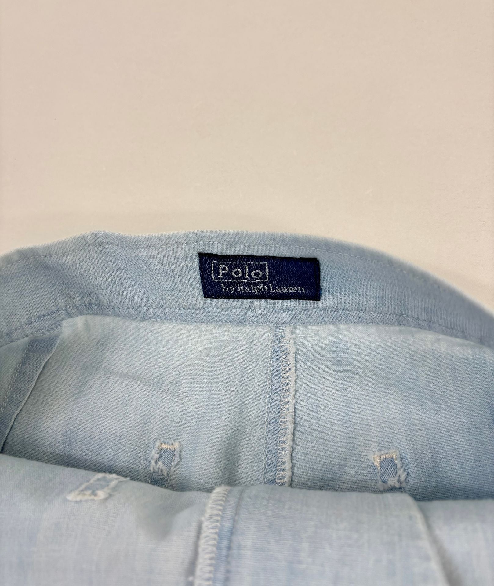 Pantalon Polo Ralph Lauren ample en coton chambray – T.L-5