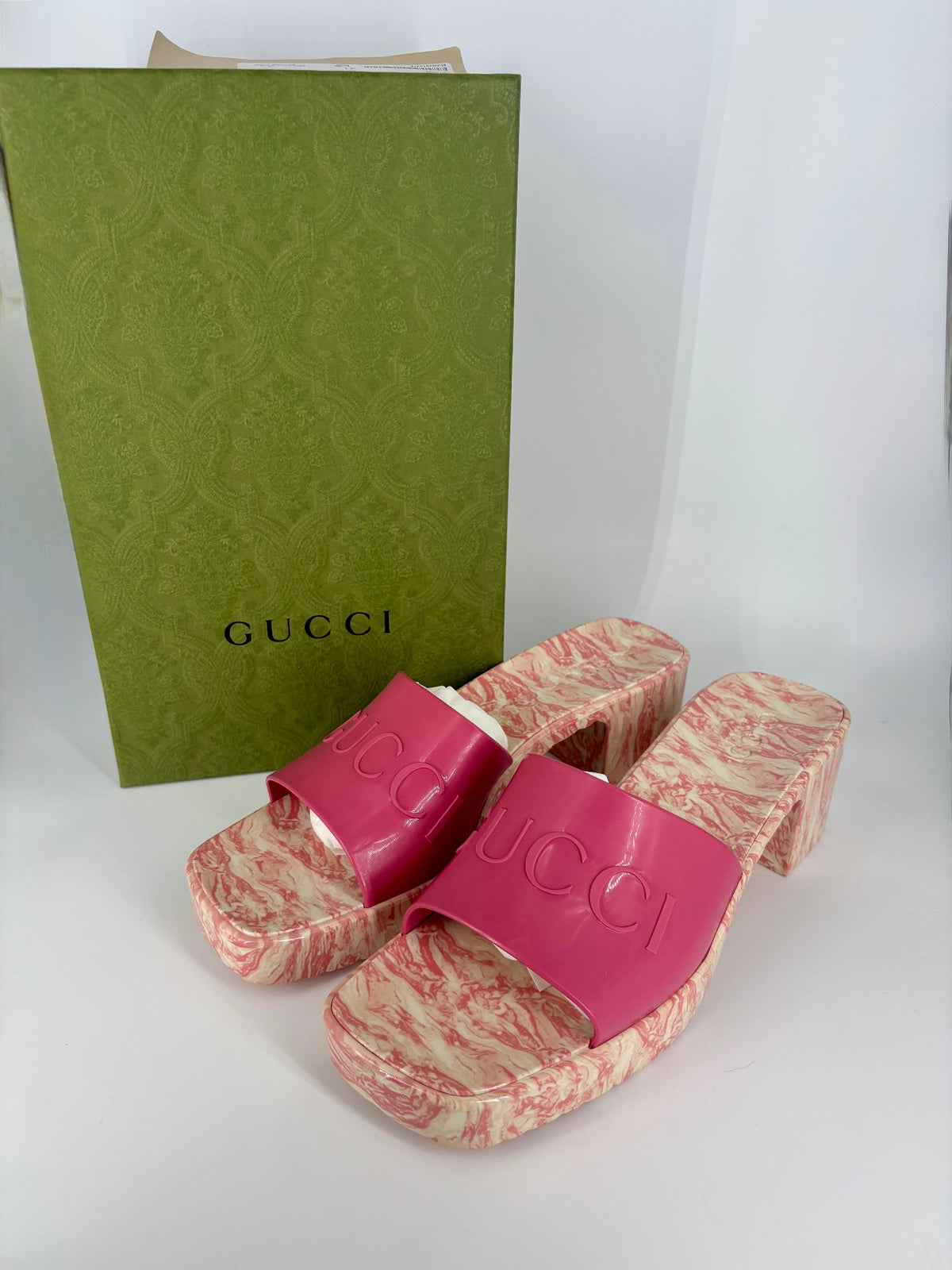 Black Leather Horsebit Slingback Pumps – Gucci – Size 40.5-2