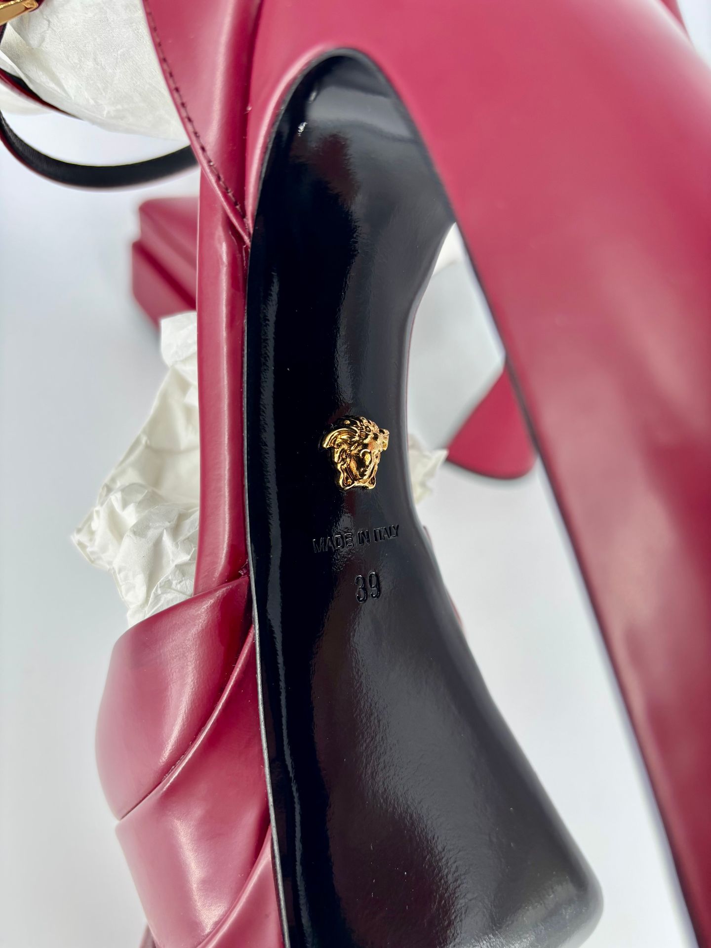 Escarpins plateforme Medusa Aevitas – Versace – Taille 39-6