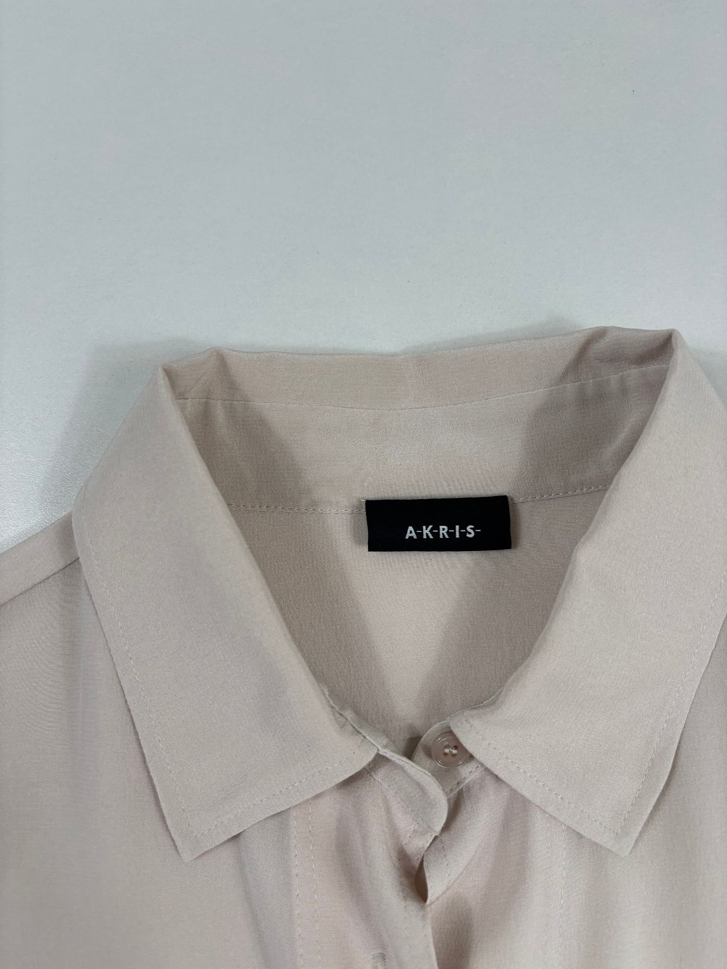 Blouse Akris crêpe de soie motif coquelicots – Taille 42-5