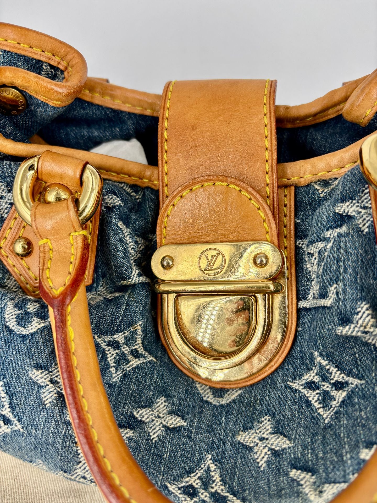 Pleaty Monogram Denim Bag – Louis Vuitton-2
