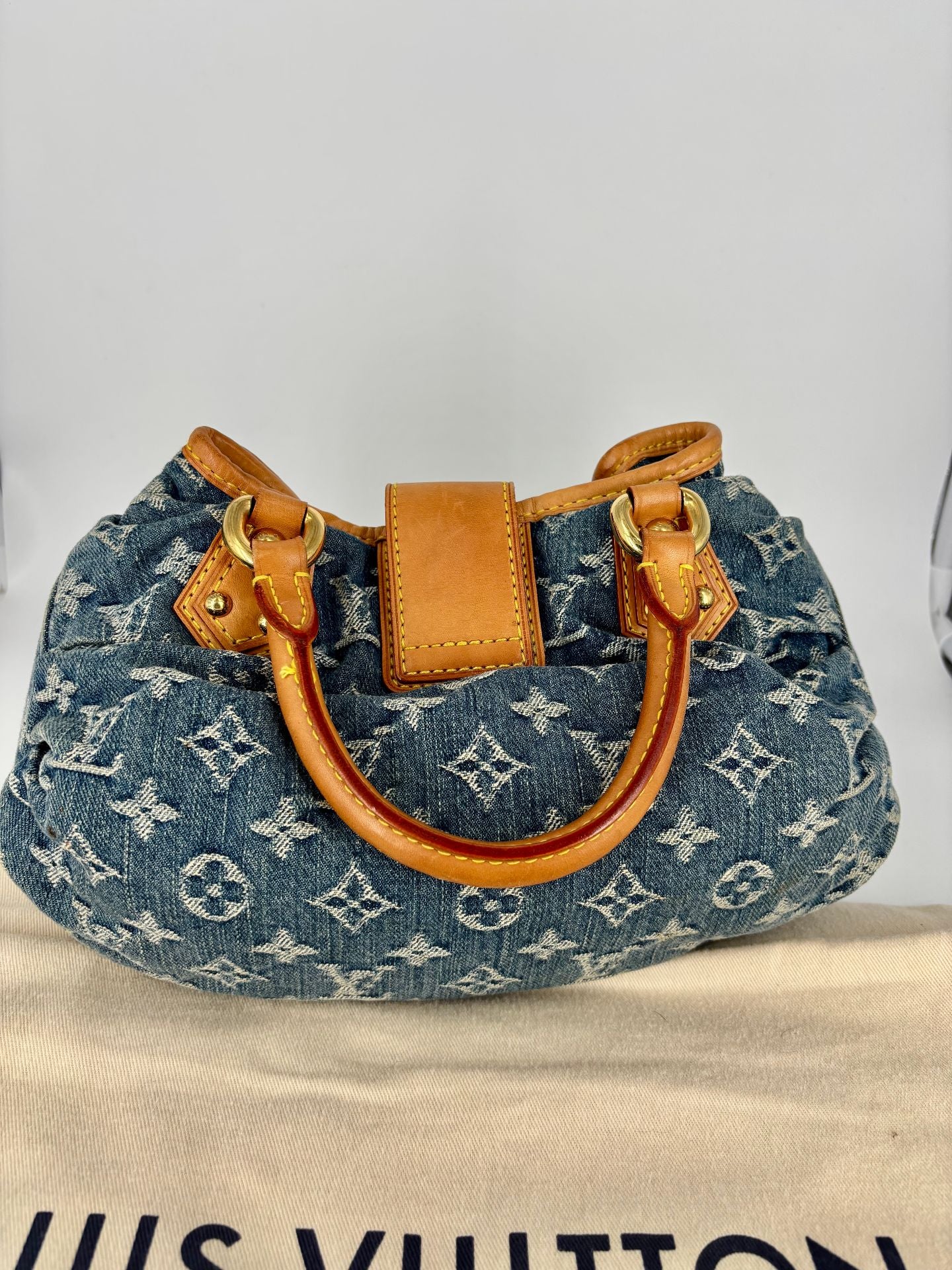 Pleaty Monogram Denim Bag – Louis Vuitton-5