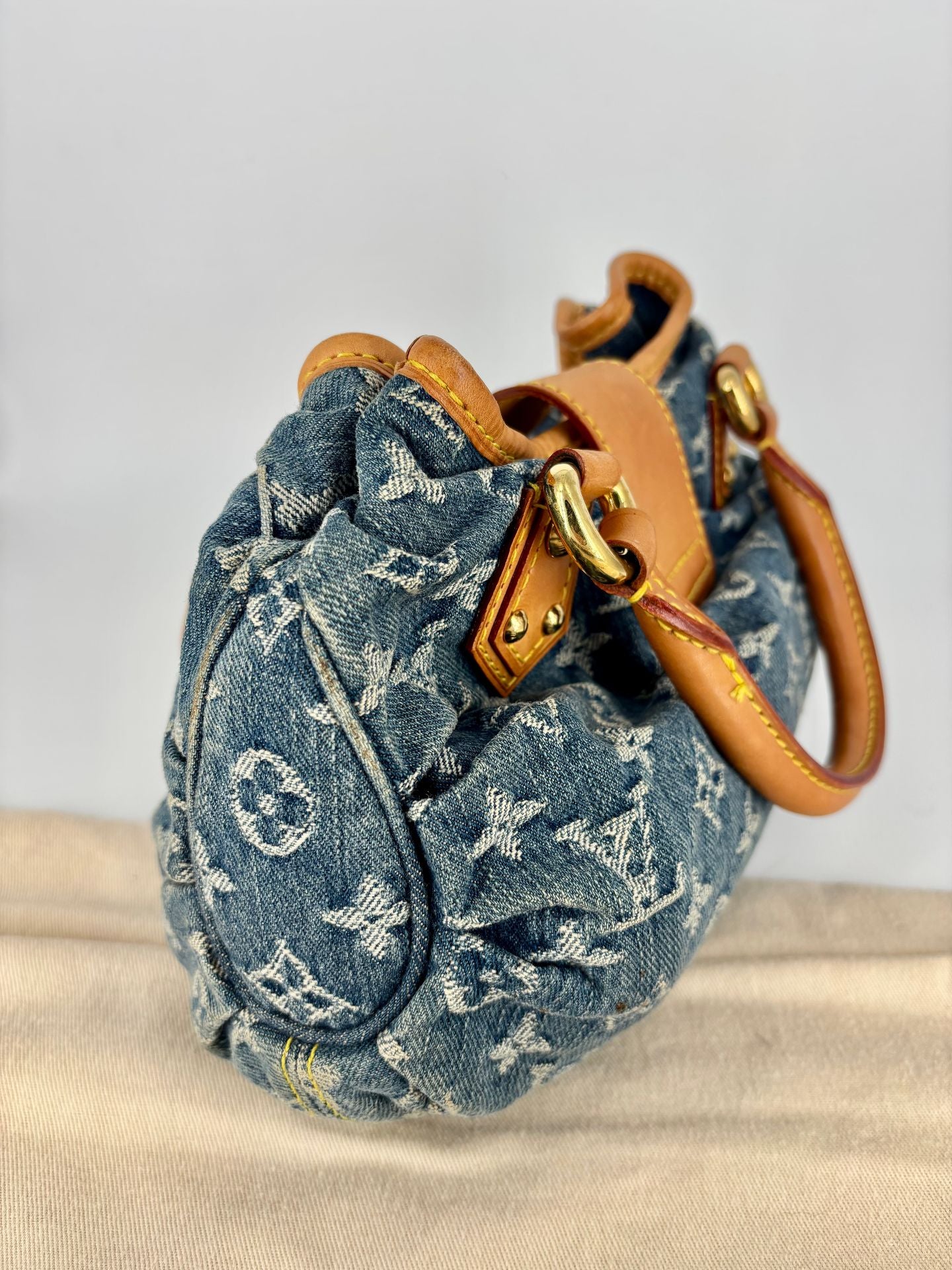 Pleaty Monogram Denim Bag – Louis Vuitton-3