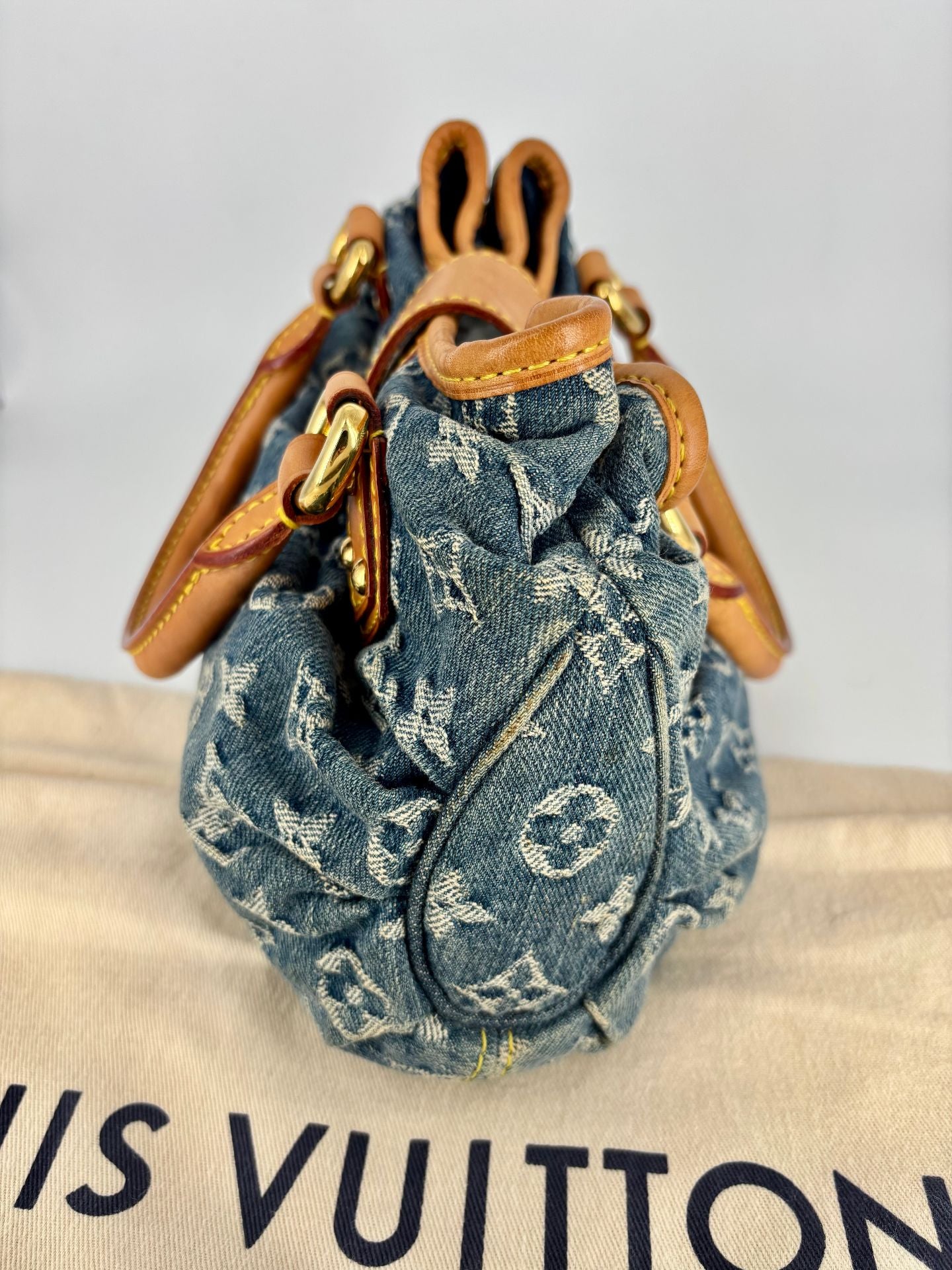 Pleaty Monogram Denim Bag – Louis Vuitton-7