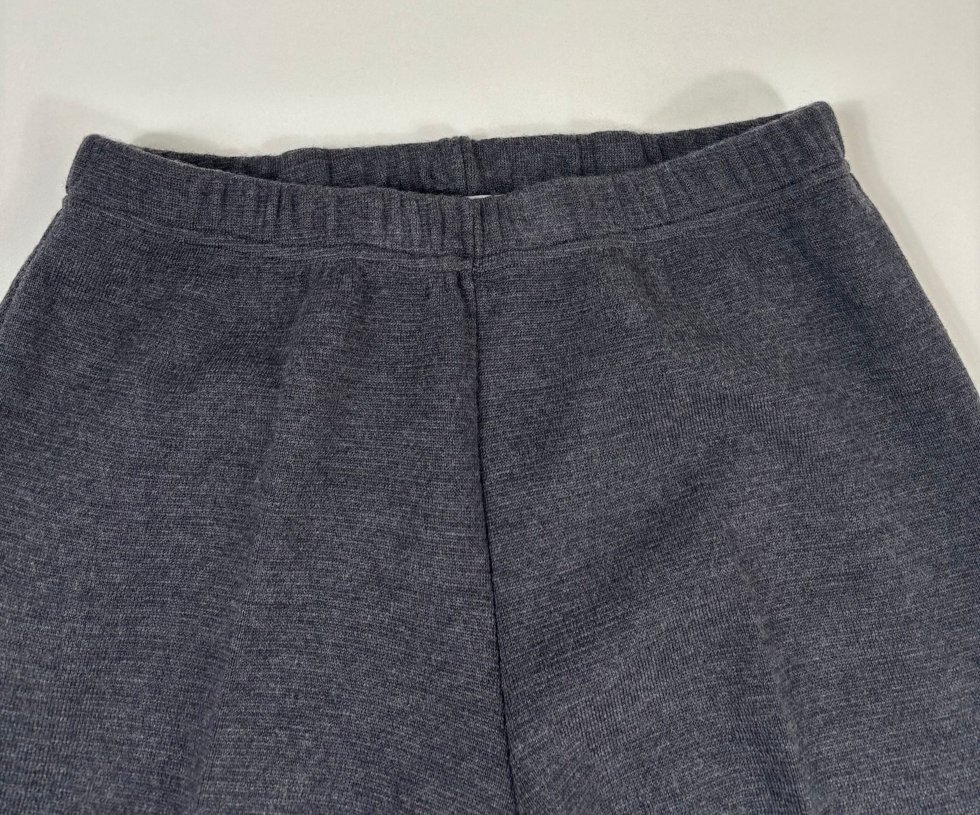 Pantalon évasé flare laine grise chinée – Crisoni Monte-Carlo – Taille 38/40-5